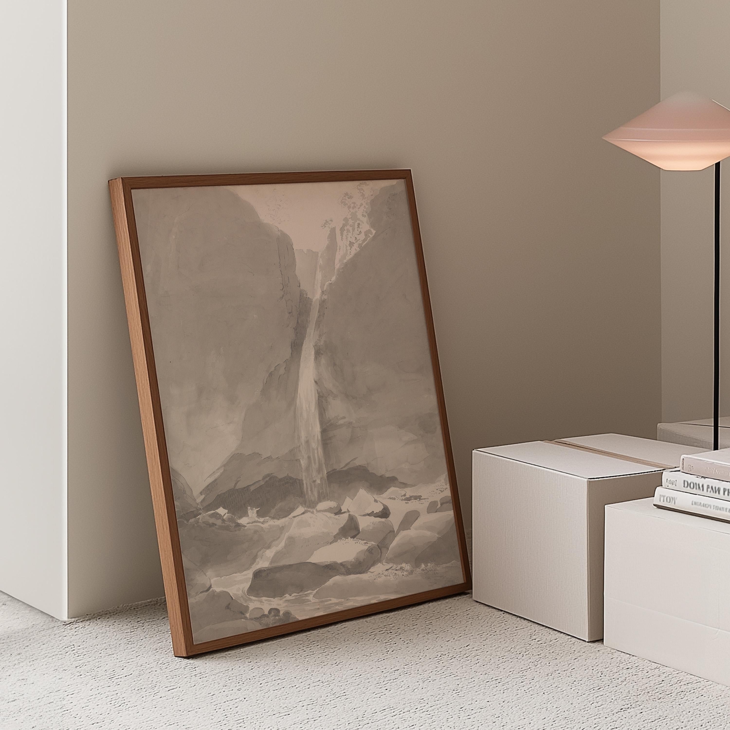 Bundle of 3 Classic Prints, Painting Decor, Digital Download, Nature Art Print, Landscape Sketch Art, Vintage Aesthetic, Classic Painting