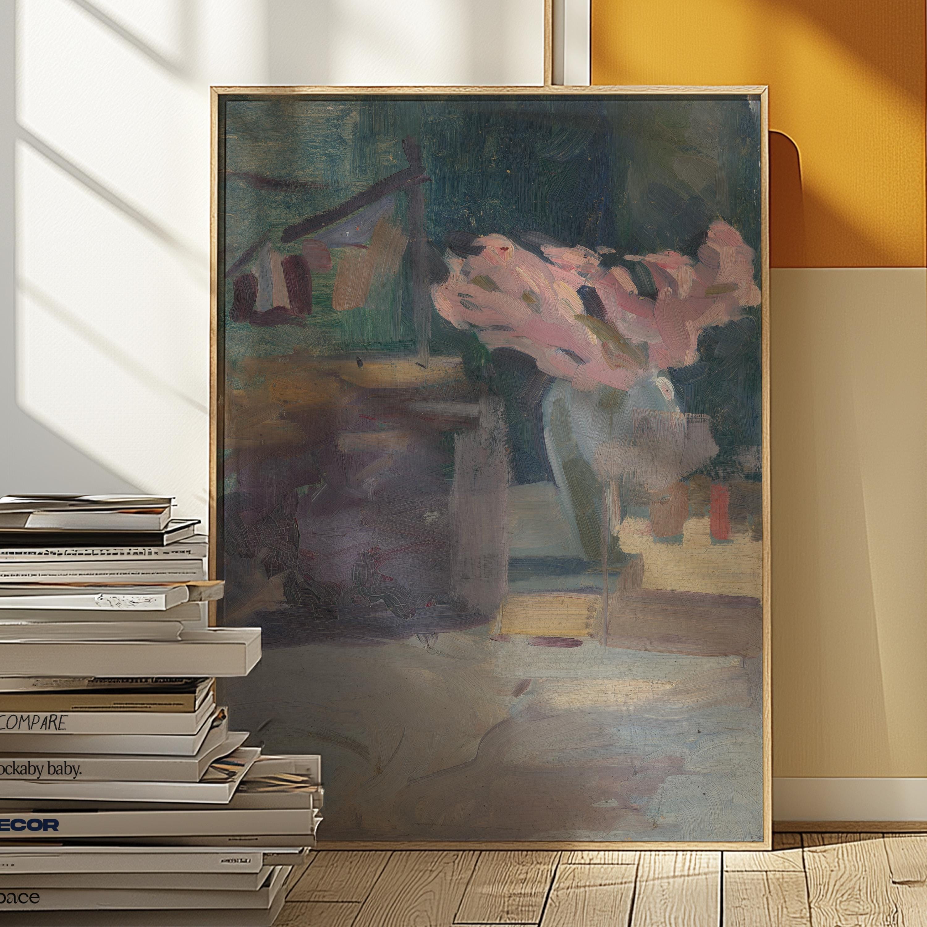 Floral Wall Decor, Chinoiserie Floral Art, Digital Prints, Floral Vintage Art, Vintage Aesthetic Art, Southern Style, Patterned Floral Art