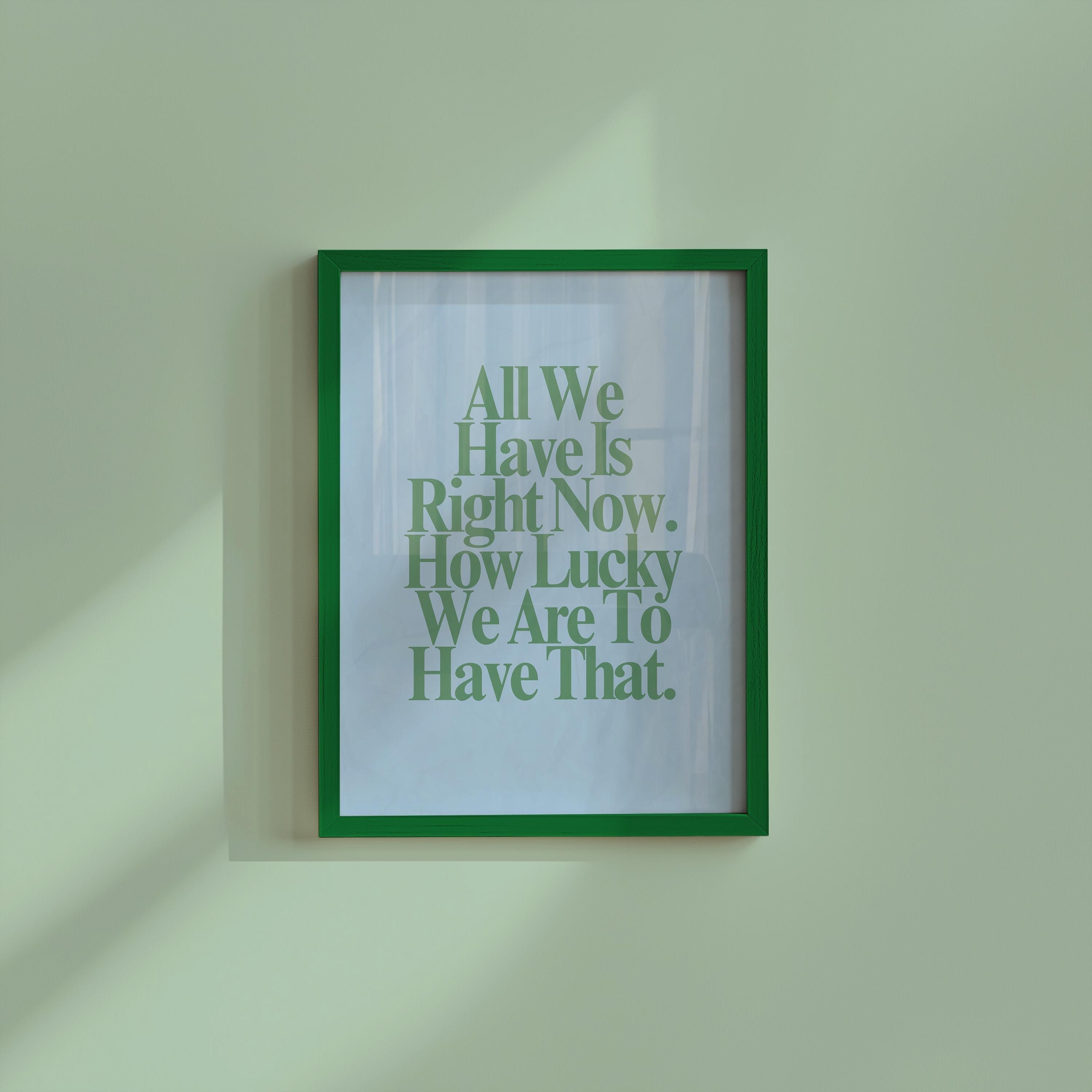 Digital Prints, sentimental wall art, trendy art print, how lucky are we, typography art print, bedroom posters, apartment art