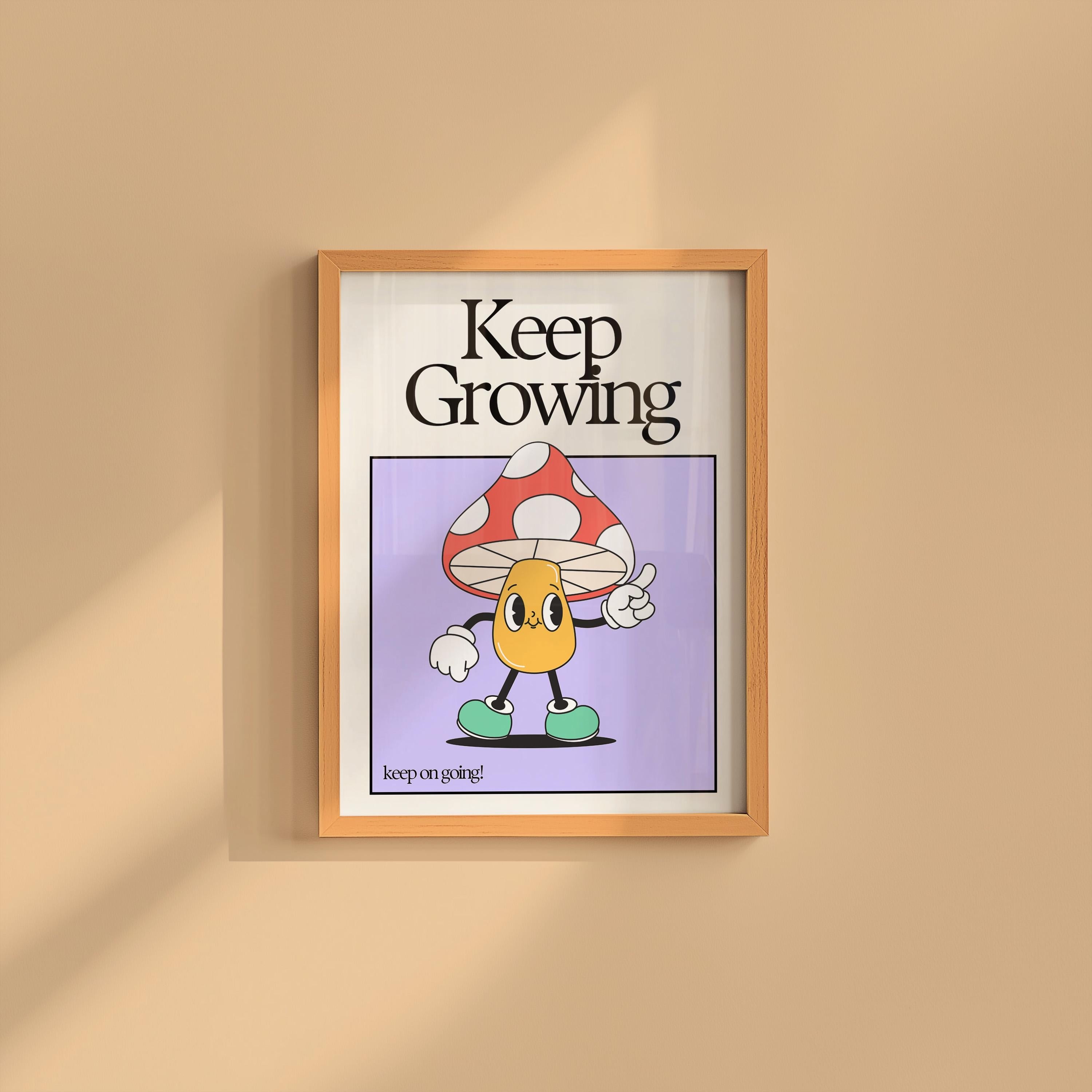 Classroom Art, Kids Room Art, Cartoon Art Print, Retro Character Art, Trendy Posters, Vintage Mascot Art, Classroom Printable