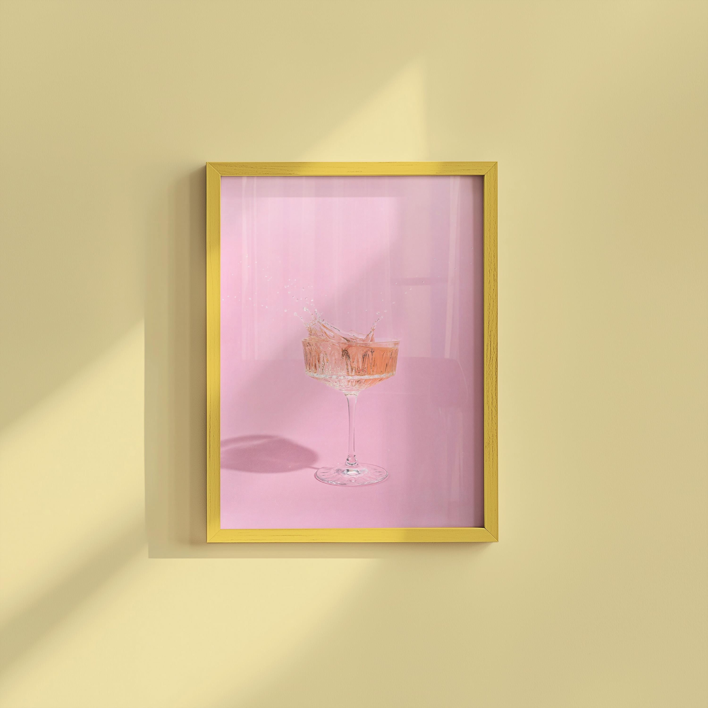 Champagne Wall Art & Retro Liquor Prints - Digital Downloads for Bar Cart Decor, Fun Home Decor, Cocktail Art