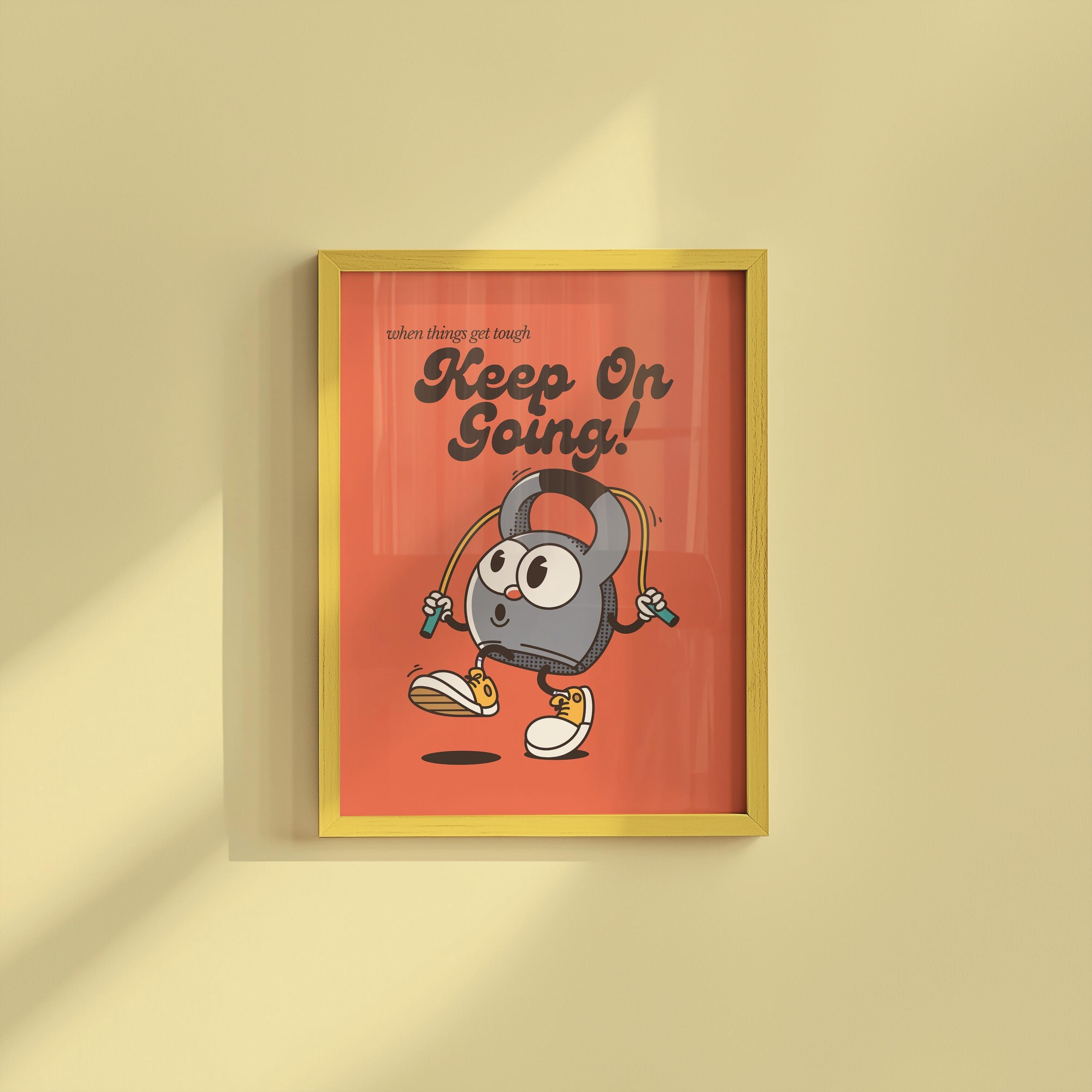 Keep On Going Digital Art Print