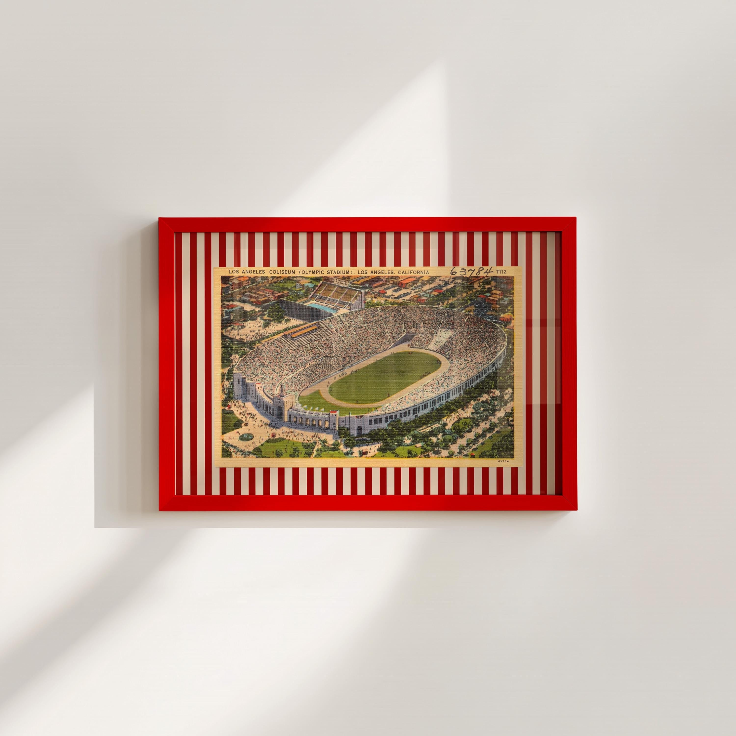 USC Football Vintage Digital Art Print