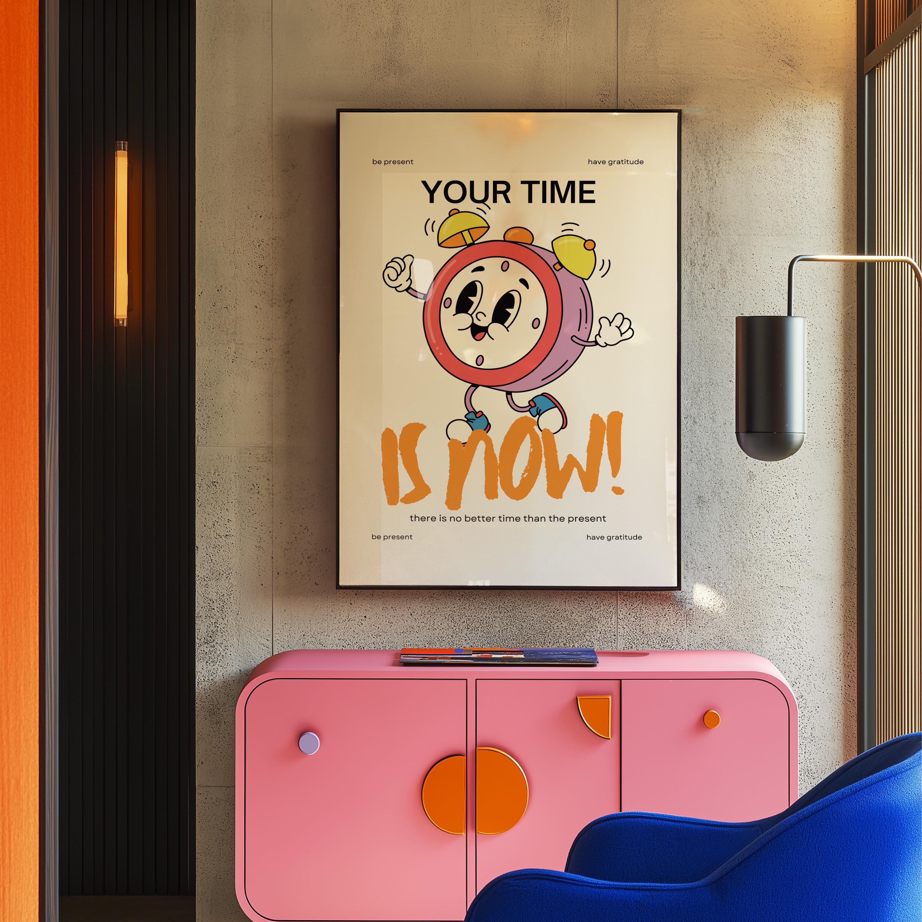 Classroom Art, Kids Room Art,Downloadable Print,Cartoon Art Print, Positivity Art, Trendy Posters,Vintage Mascot Art, Cute Positive Art