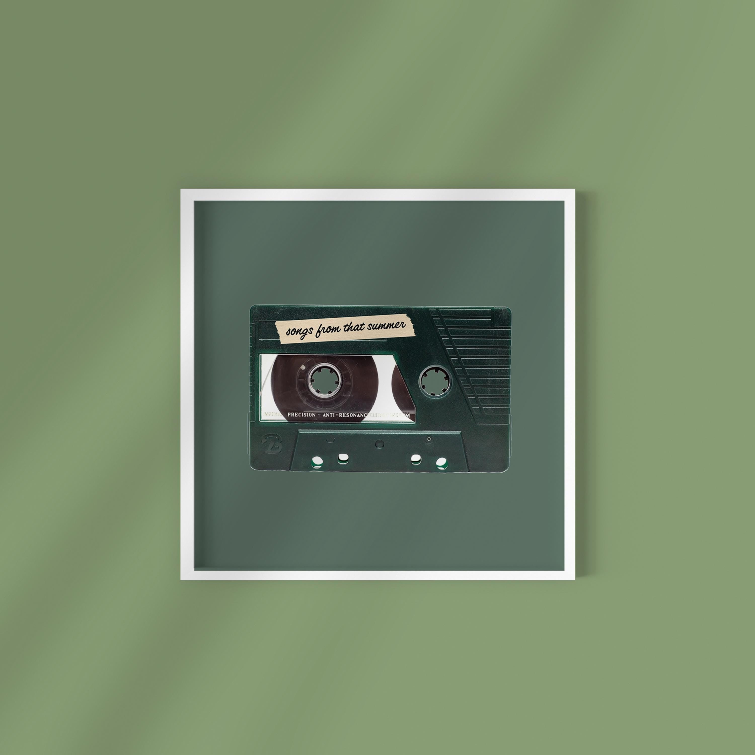 Songs From That Summer Green Digital Art Print