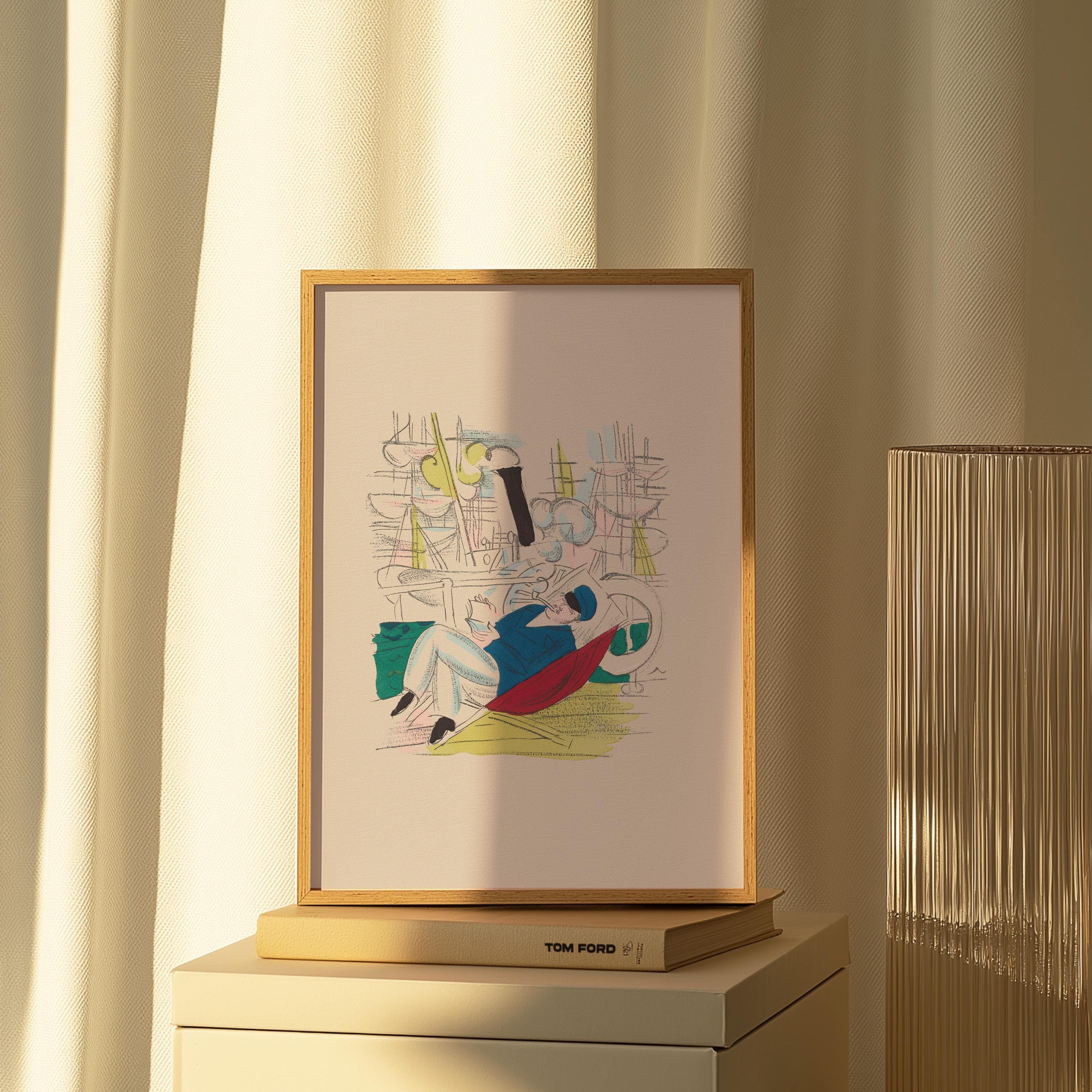 Sailor Vintage Digital Art Print