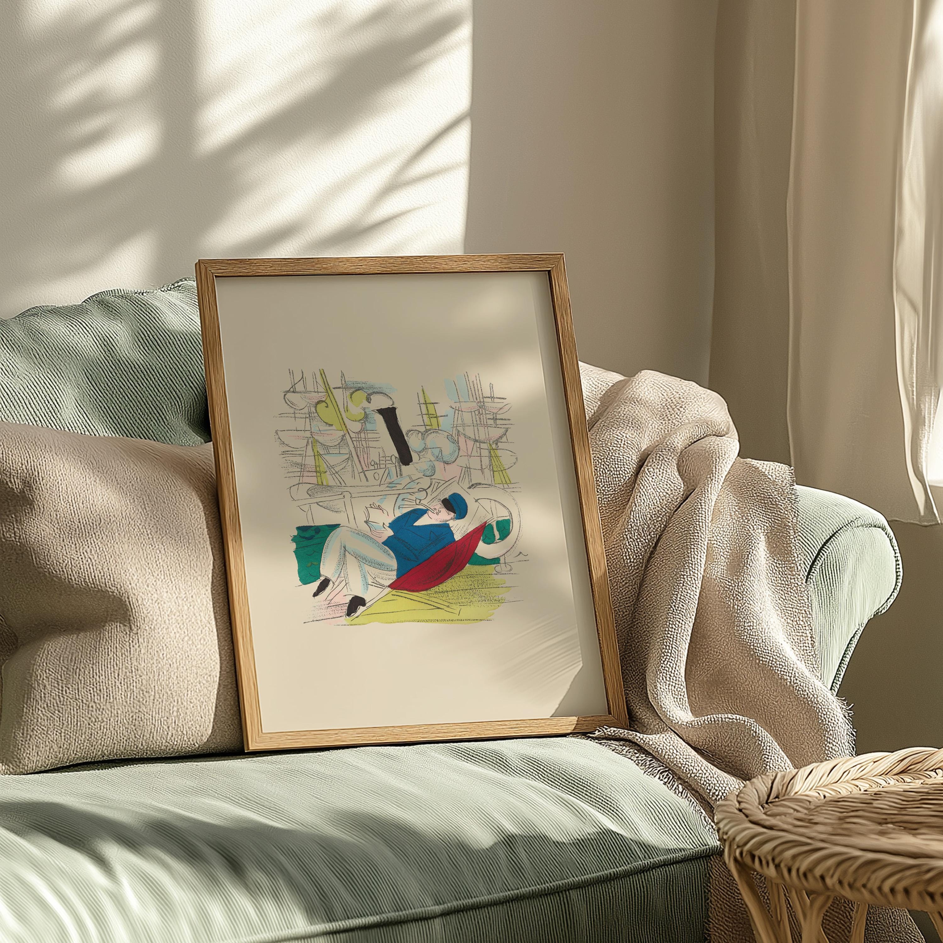 Sailor Vintage Digital Art Print