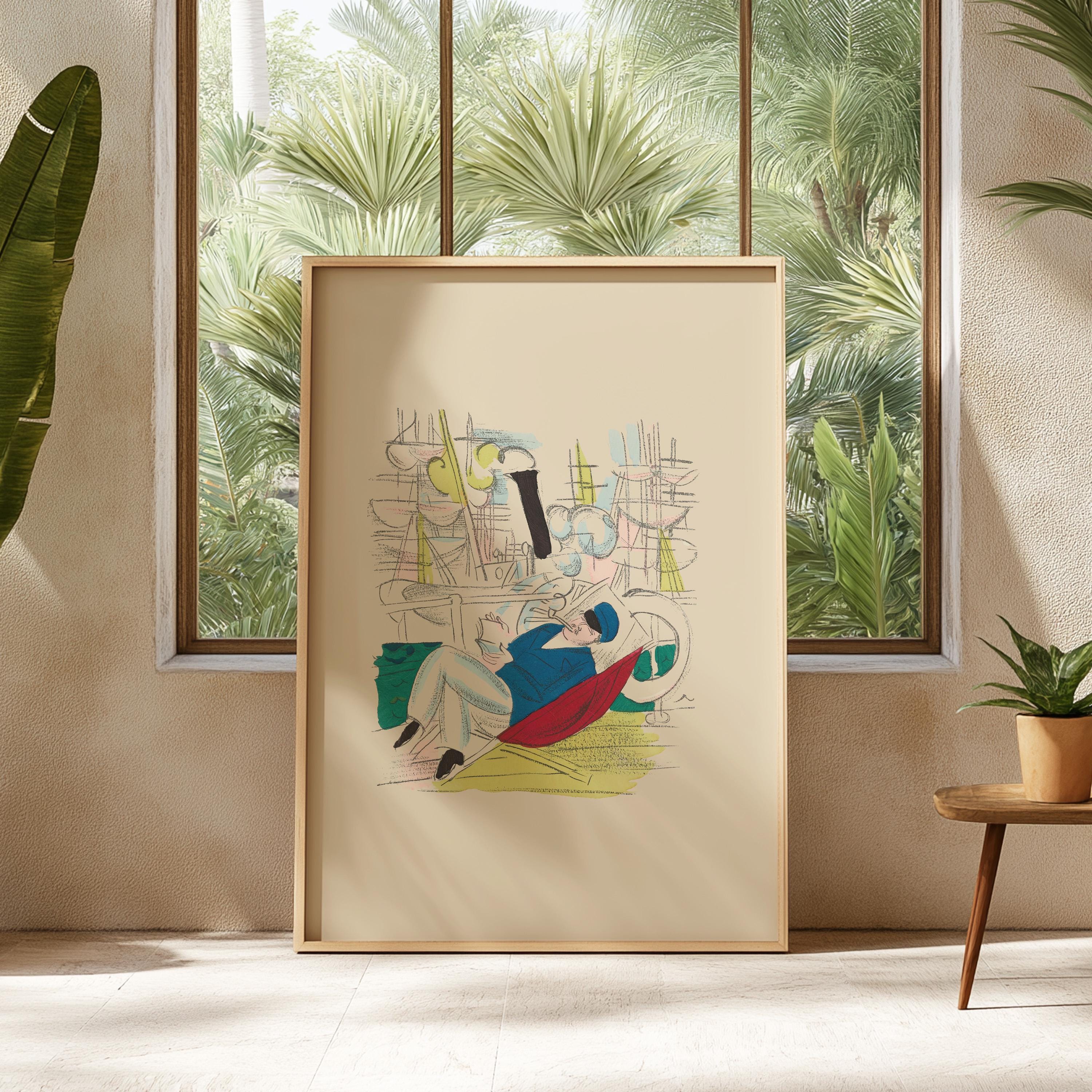 Sailor Vintage Digital Art Print
