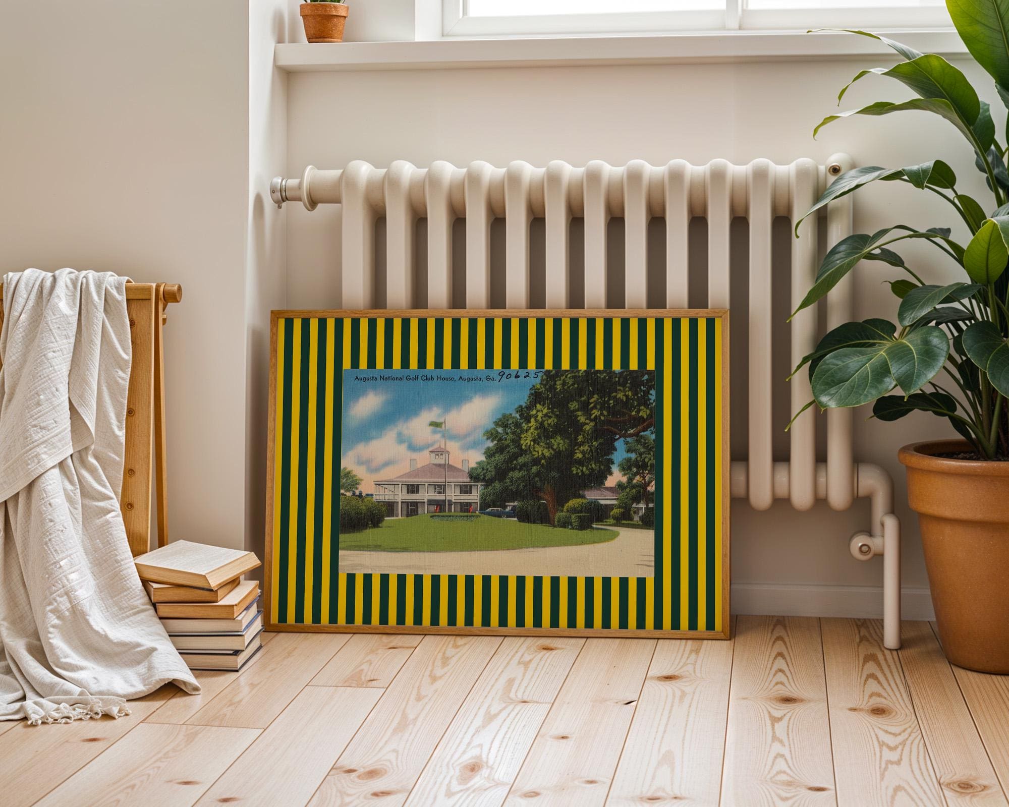 Golfers Print, Augusta Art, Retro Gift for Golfer Dad, Horizontal Vintage, Office Decor, Golf Poster, Masters Art Print, GS print Shoppe