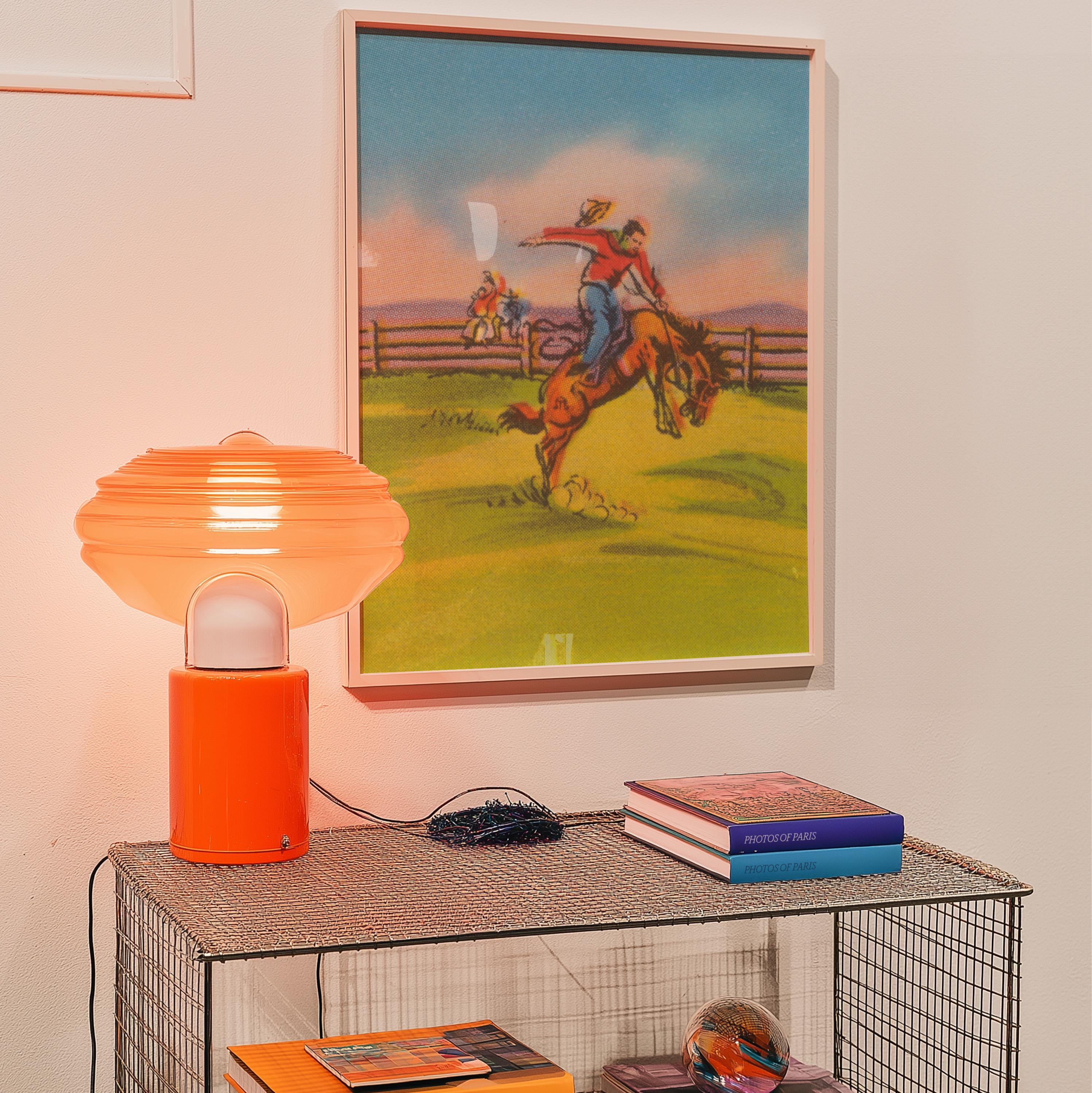 Cowboy Baby Comic Digital Art Print