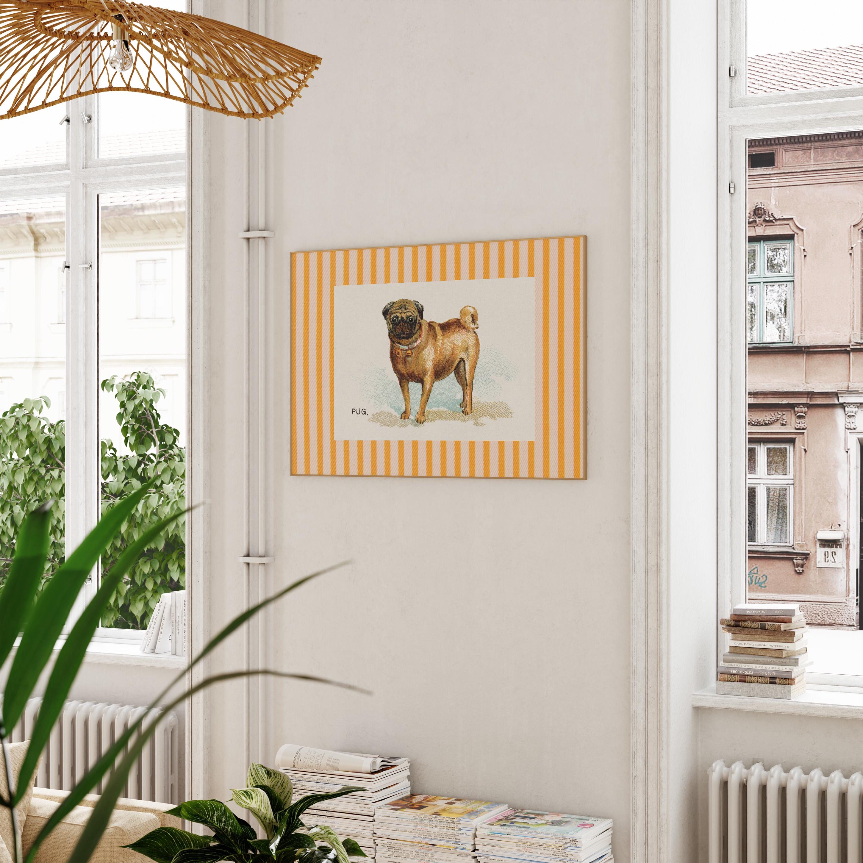 Gallery Wall Set of 4 digital art prints, Dog Poster, Dog Wall Art, Country Cottage Art, Vintage Art, Dog Digital Download