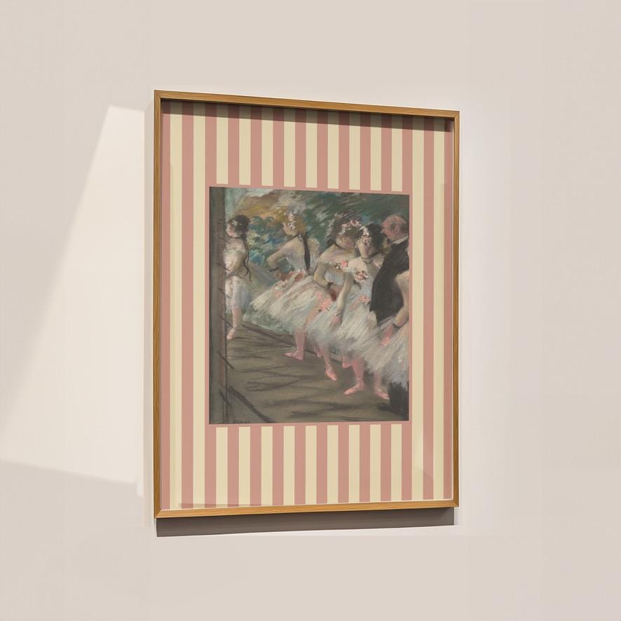Gallery Wall Bundle of 4 Ballet Digital Art Prints