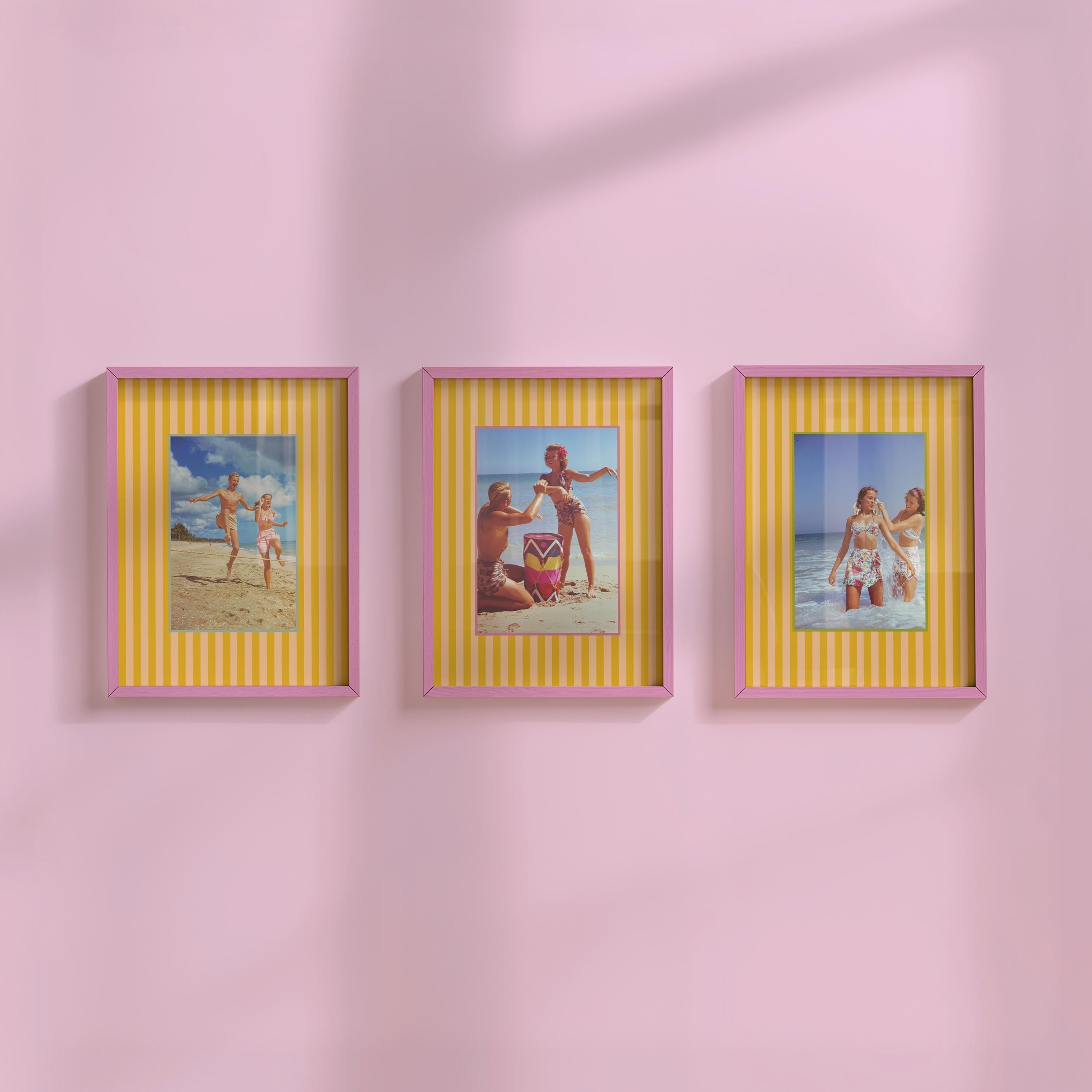 Gallery Wall Set of 3 Digital Art Prints