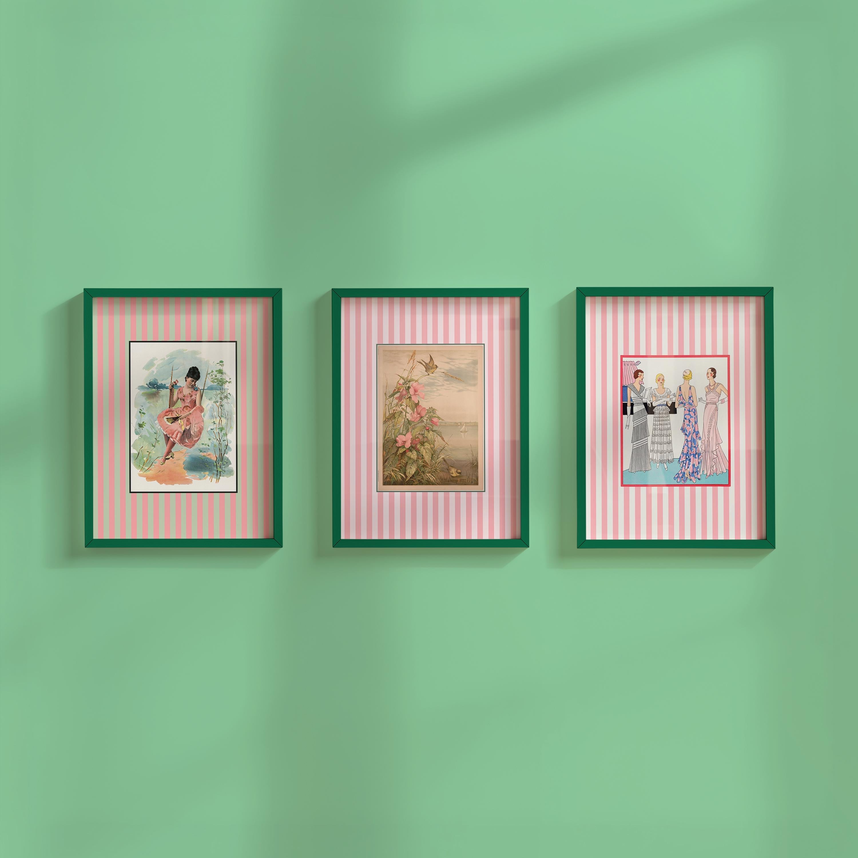 Gallery Wall Set of 3 Digital Art Prints