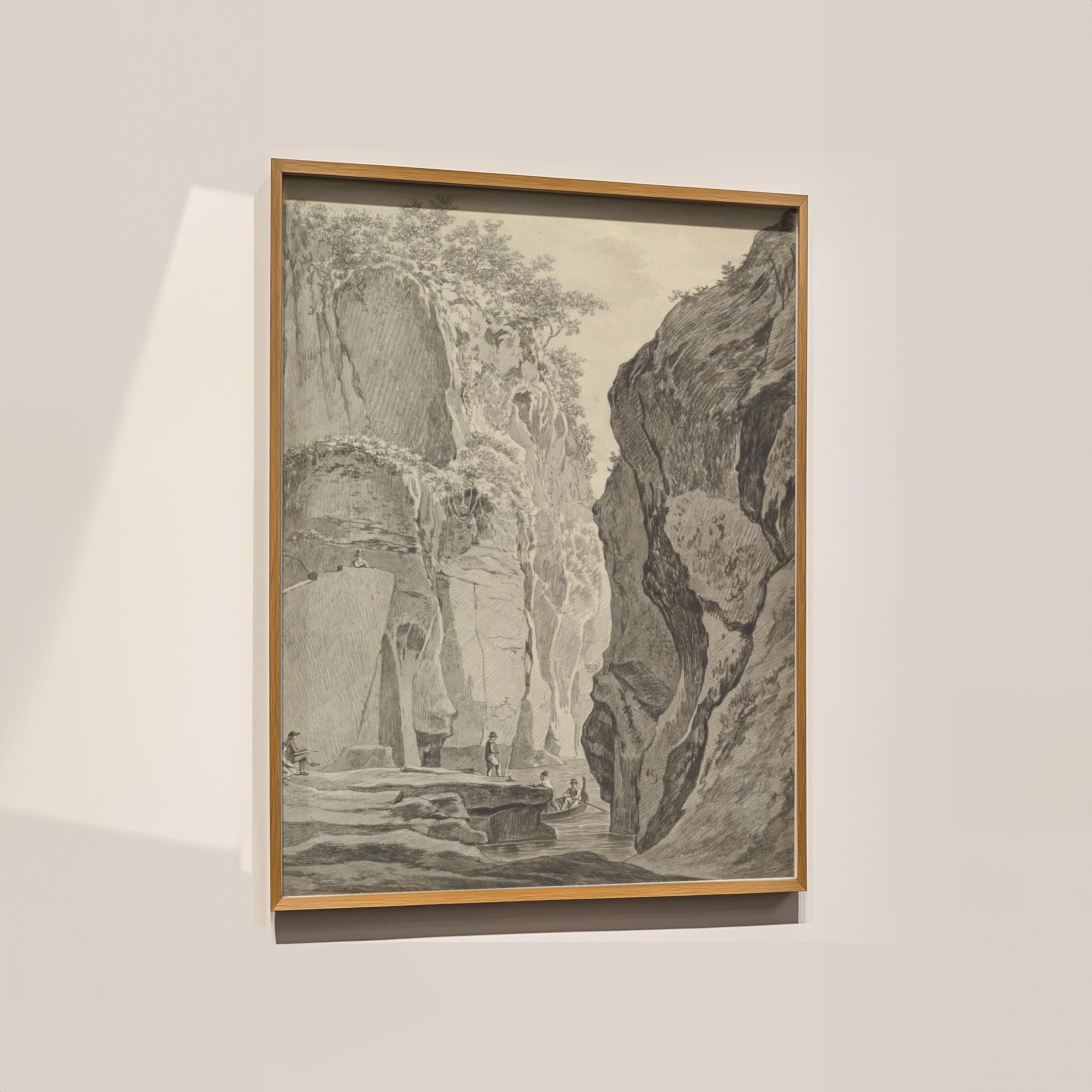 Bundle of 3 Classic Prints, Painting Decor, Digital Download, Nature Art Print, Landscape Sketch Art, Vintage Aesthetic, Classic Painting