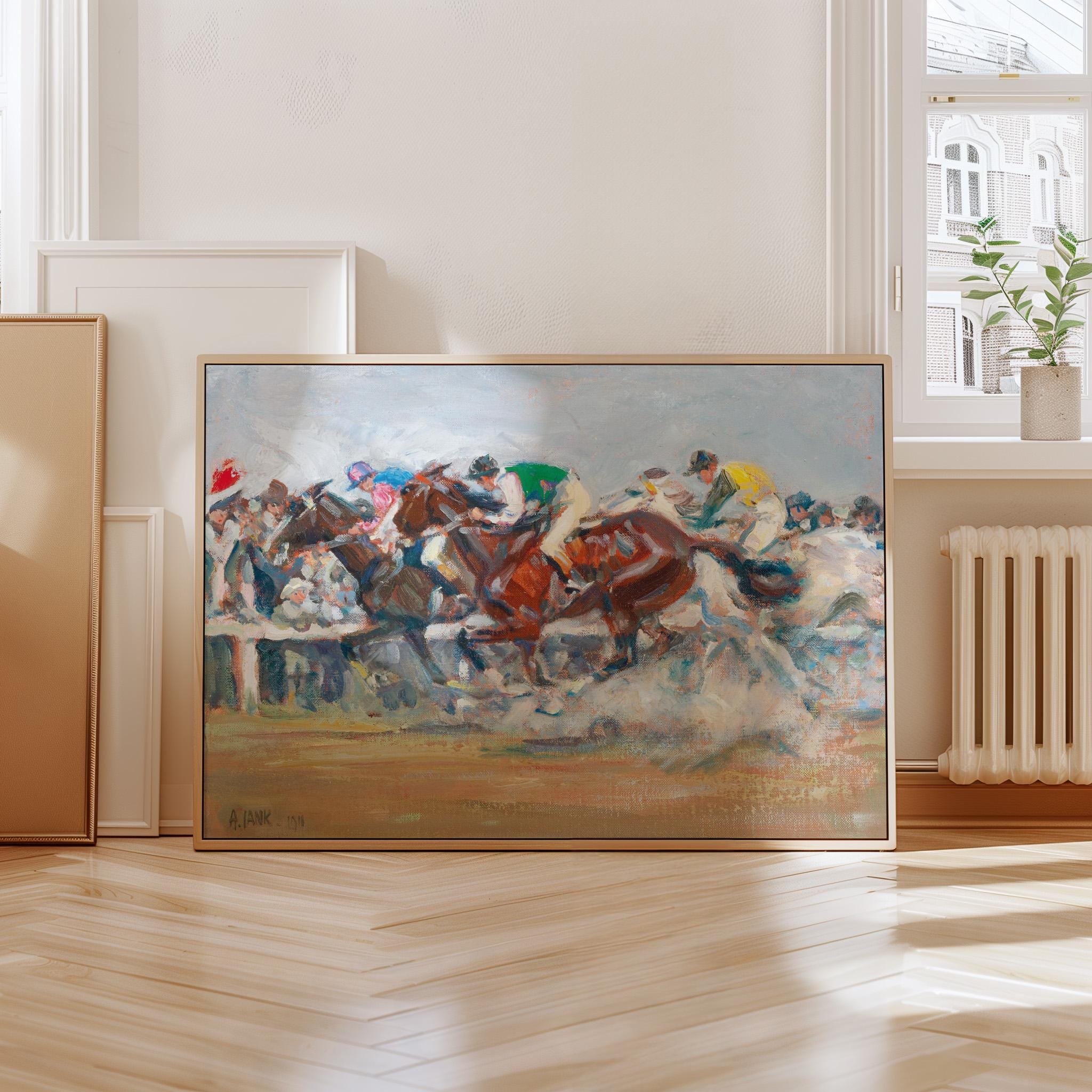 Horse Themed Decor, Vintage Horse Art Print, Horse Painting Art, Horse Art, Digital Art Print, Vintage Nursery, Equestrian Art, Country Art