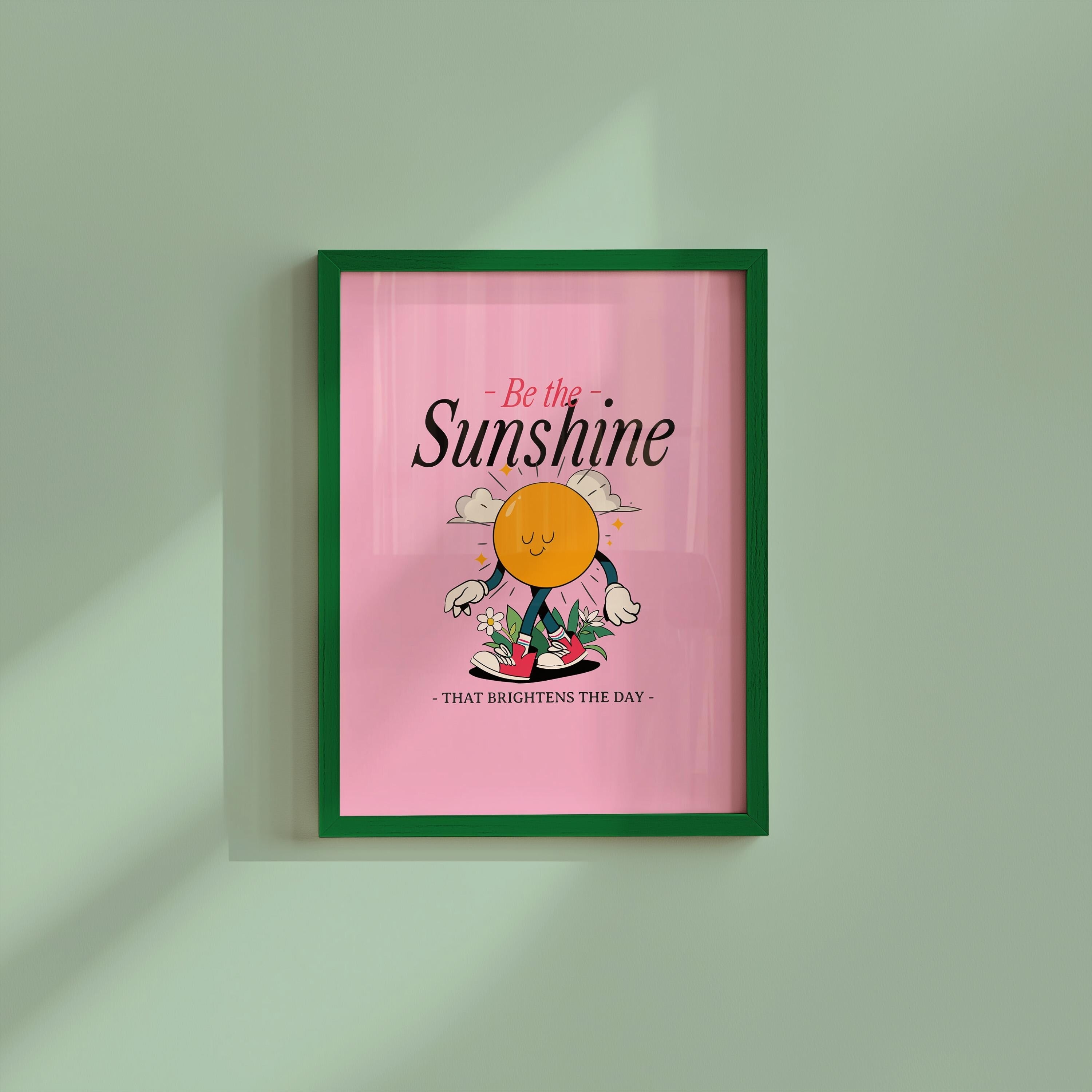 Printable Classroom Poster, Class Decor, Inspirational Art, Instant Download, Sunshine Art, Safe Space, Diversity, Inclusion, LGBTQ, Ally