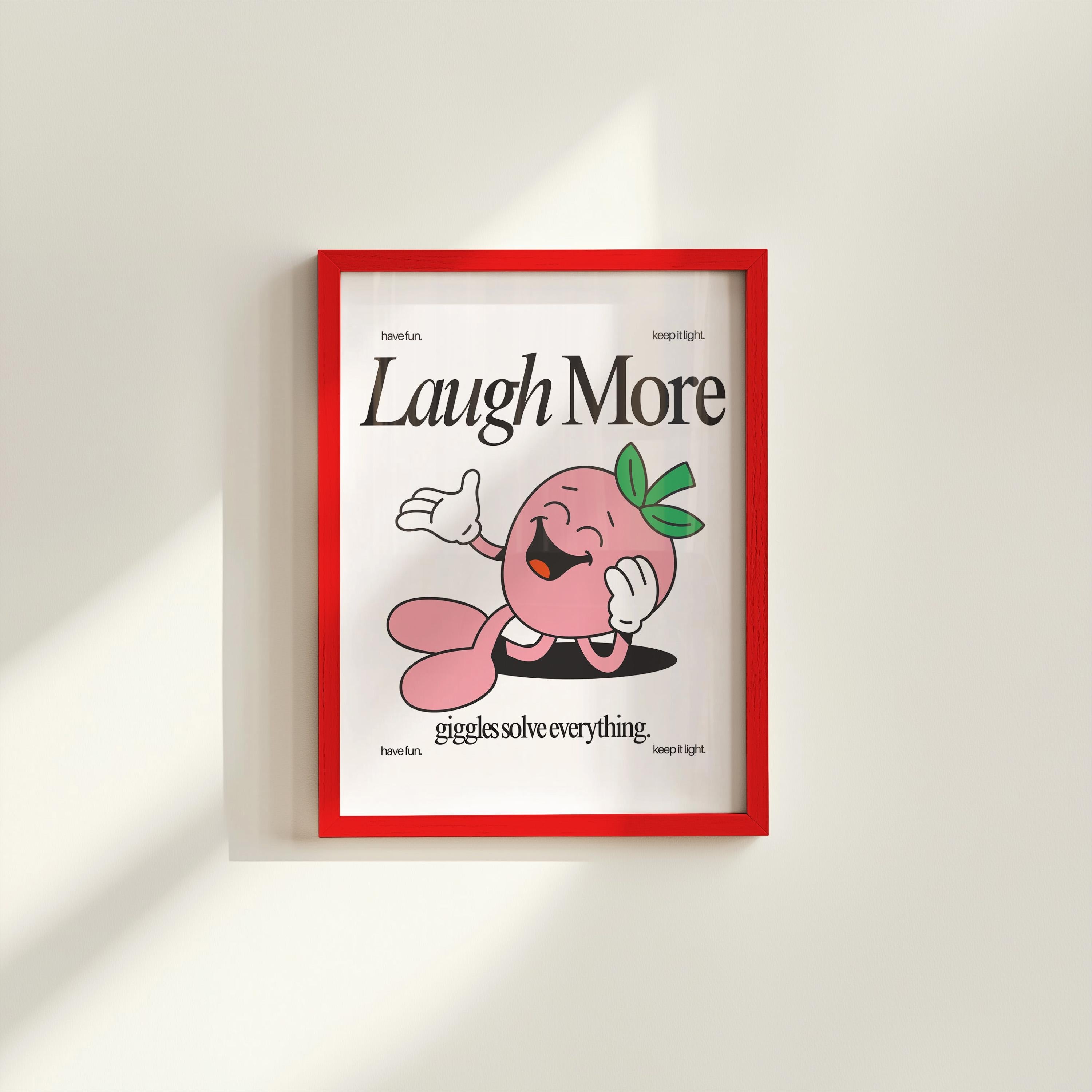 Quirky Art, Classroom Art, Trendy Art Prints, Funny Quotes, Laugh More Art, Cool Apartment Decor, Digital Download, Classroom decor