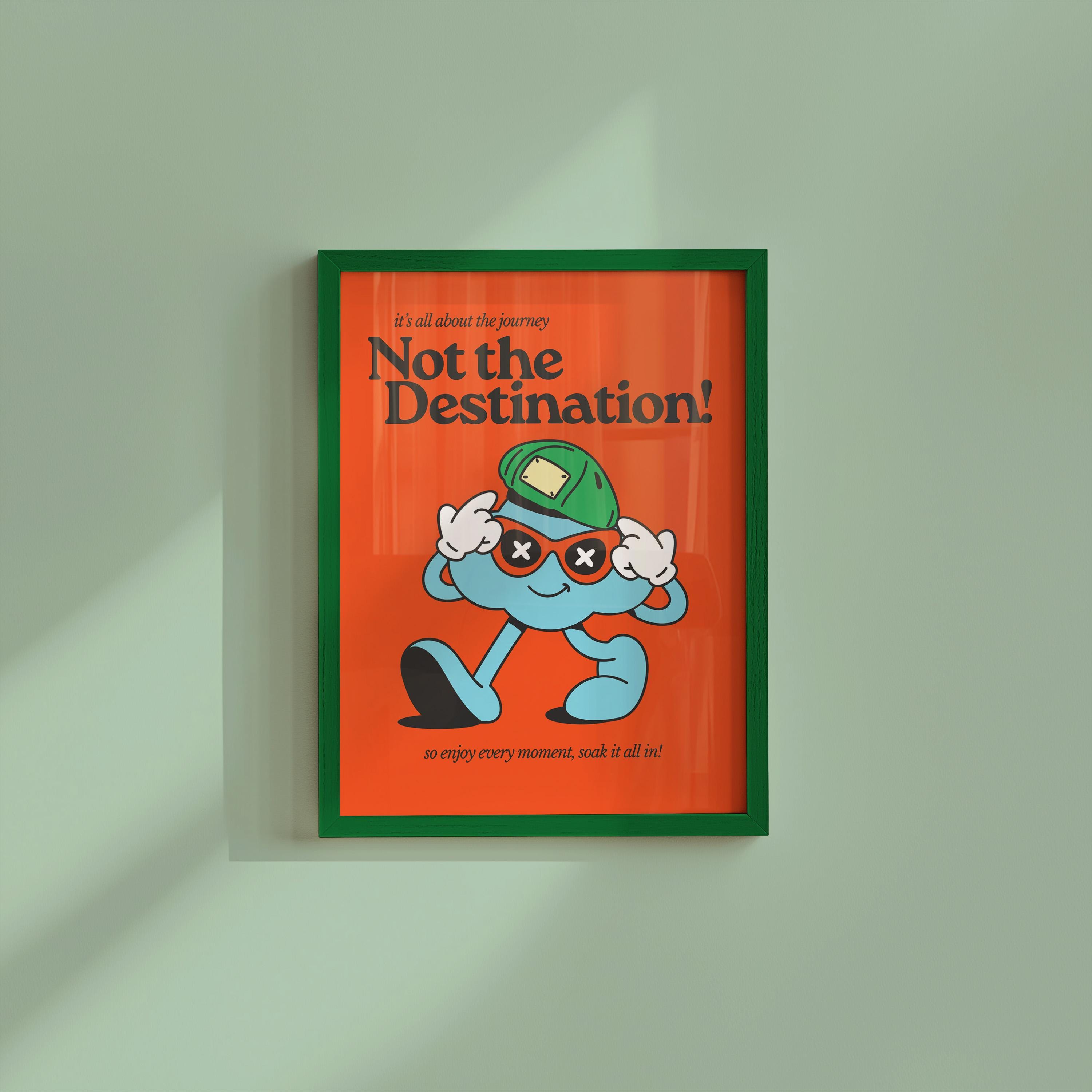 Classroom Art,Kids Room Art,Downloadable Print,Cartoon Art Print,Positivity Print,Trendy Posters,Vintage Mascot Art,Cute Positive Art