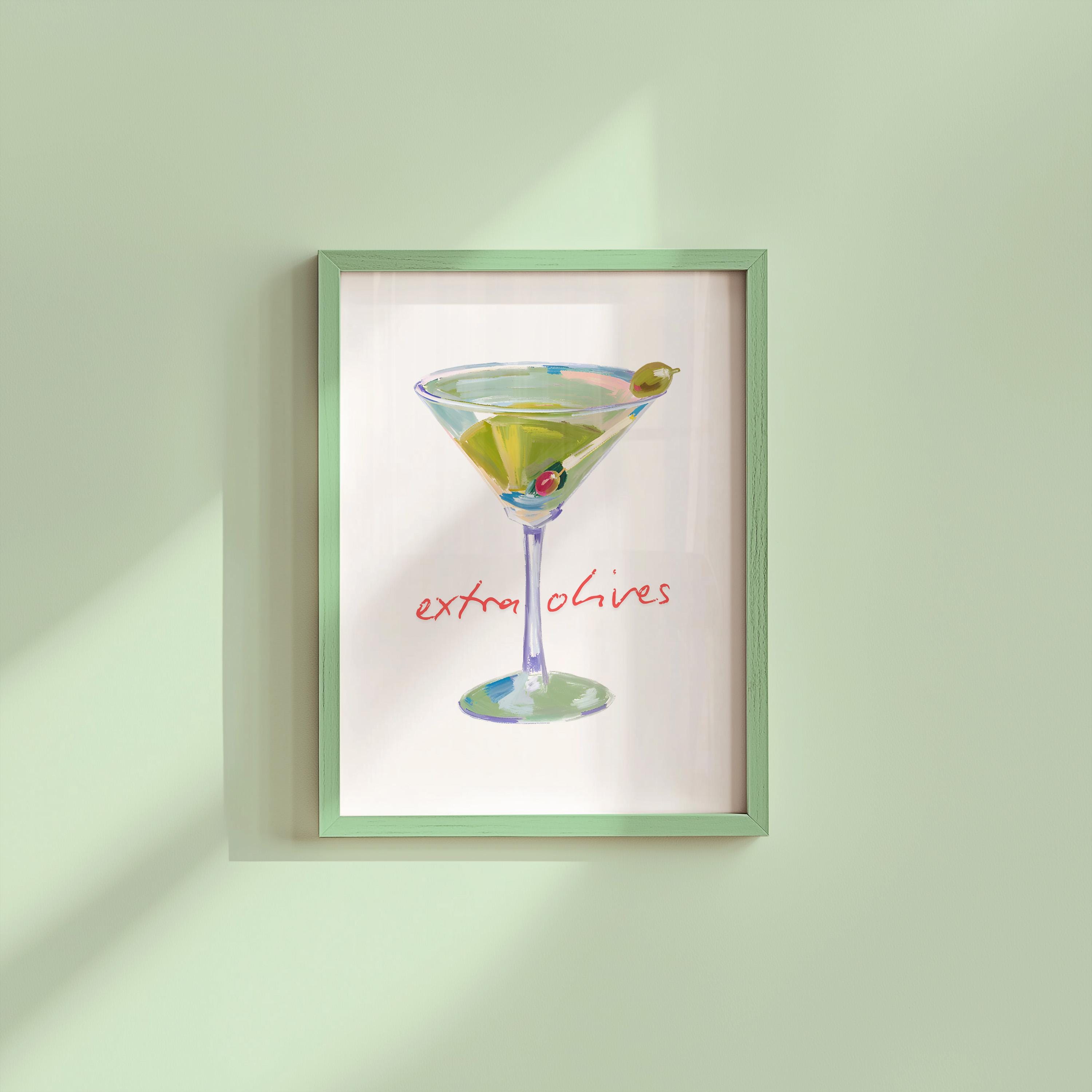 Retro Cocktail Print, Martini Posters, Digital Drink Poster, Bar Cart Art Print, Cocktail Collage, Gallery Wall Print, Girly Print