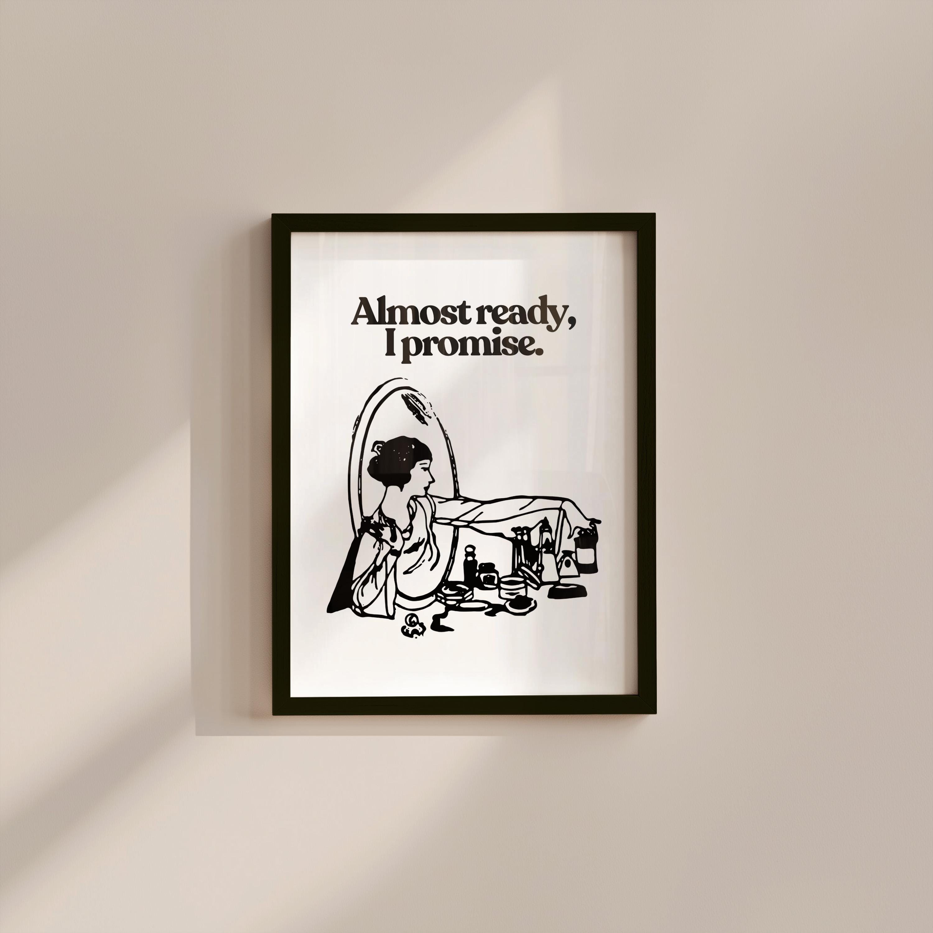 Almost Ready Digital Art Print