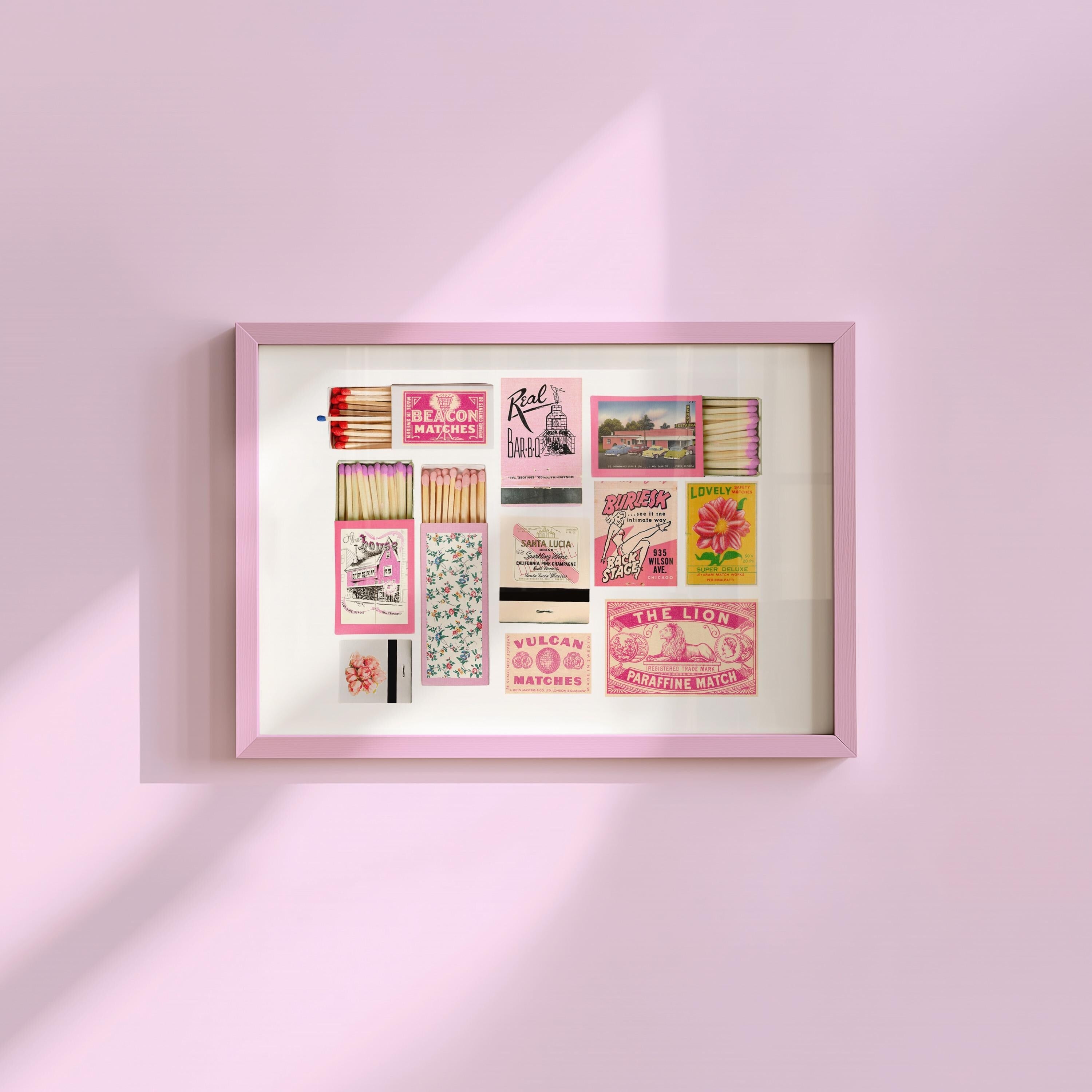 Matchbox Horizontal Five Digital Art Print