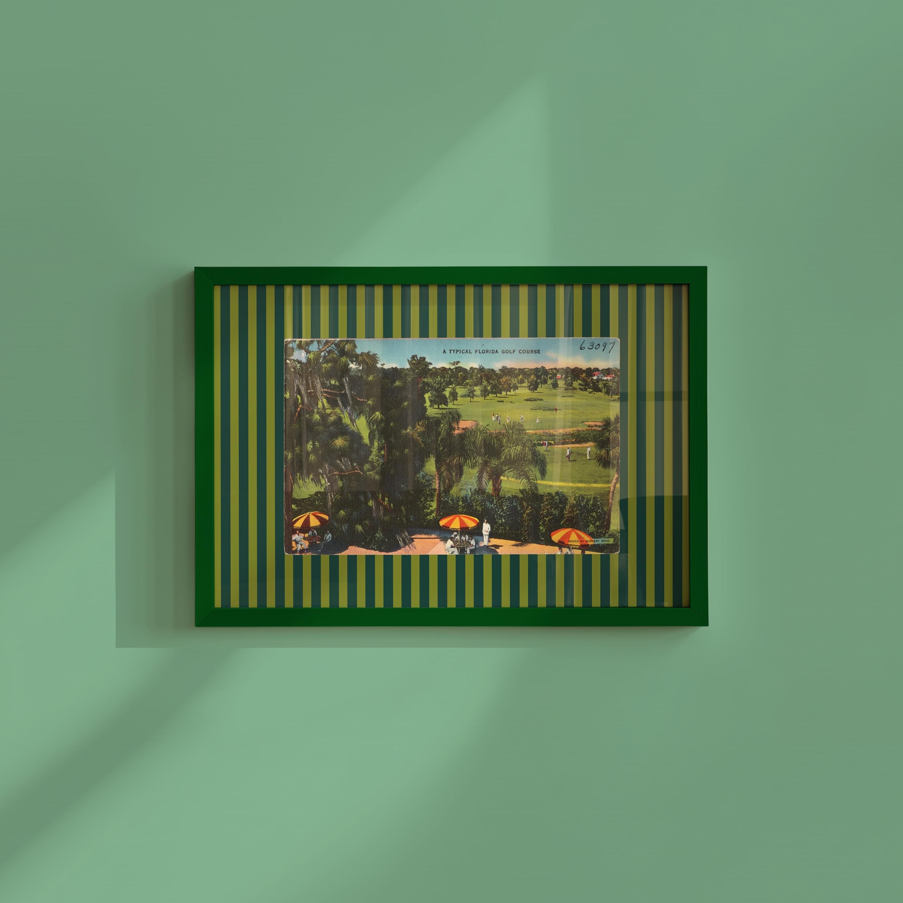 Florida Golf Course Digital Art Print