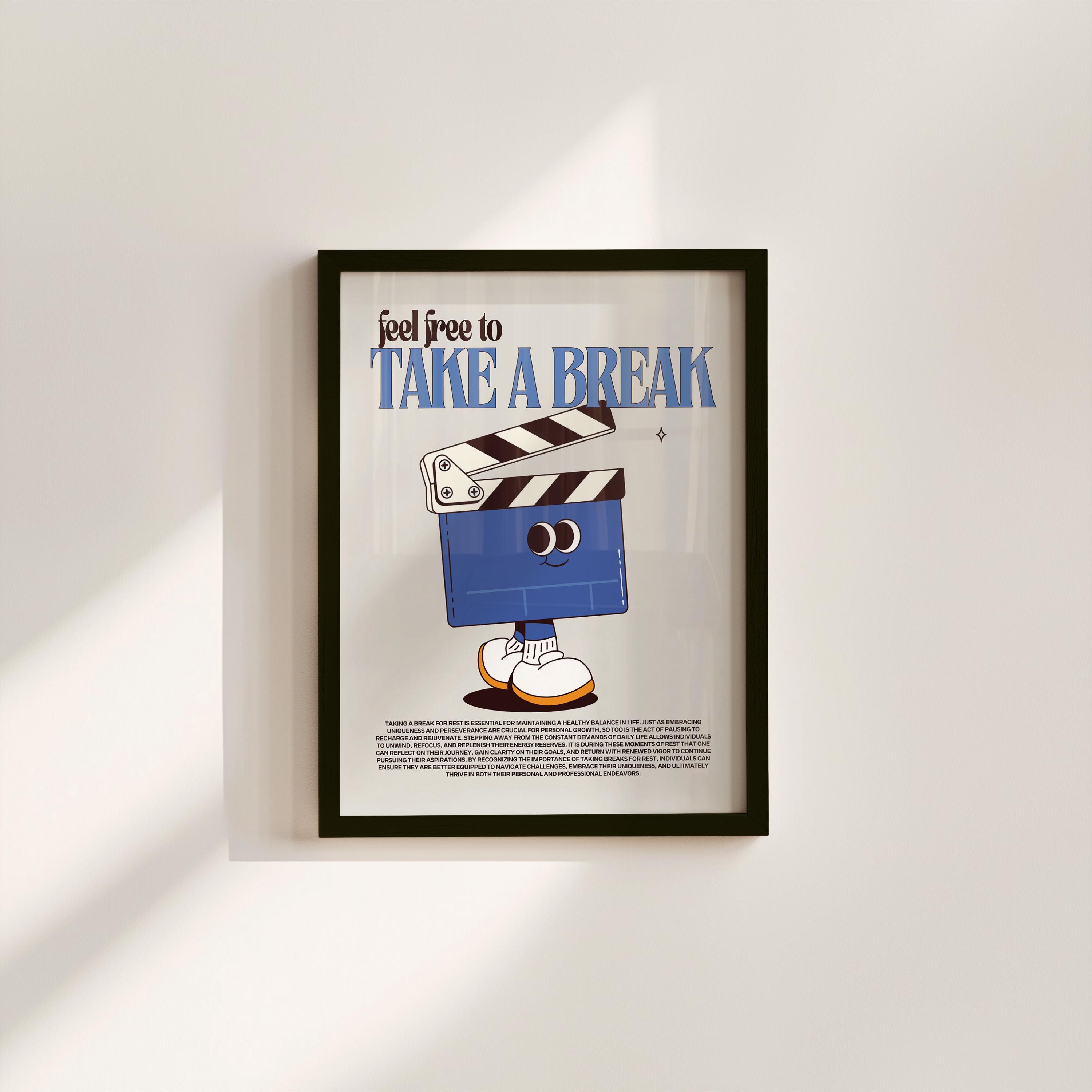 Take a Break Digital Art Print