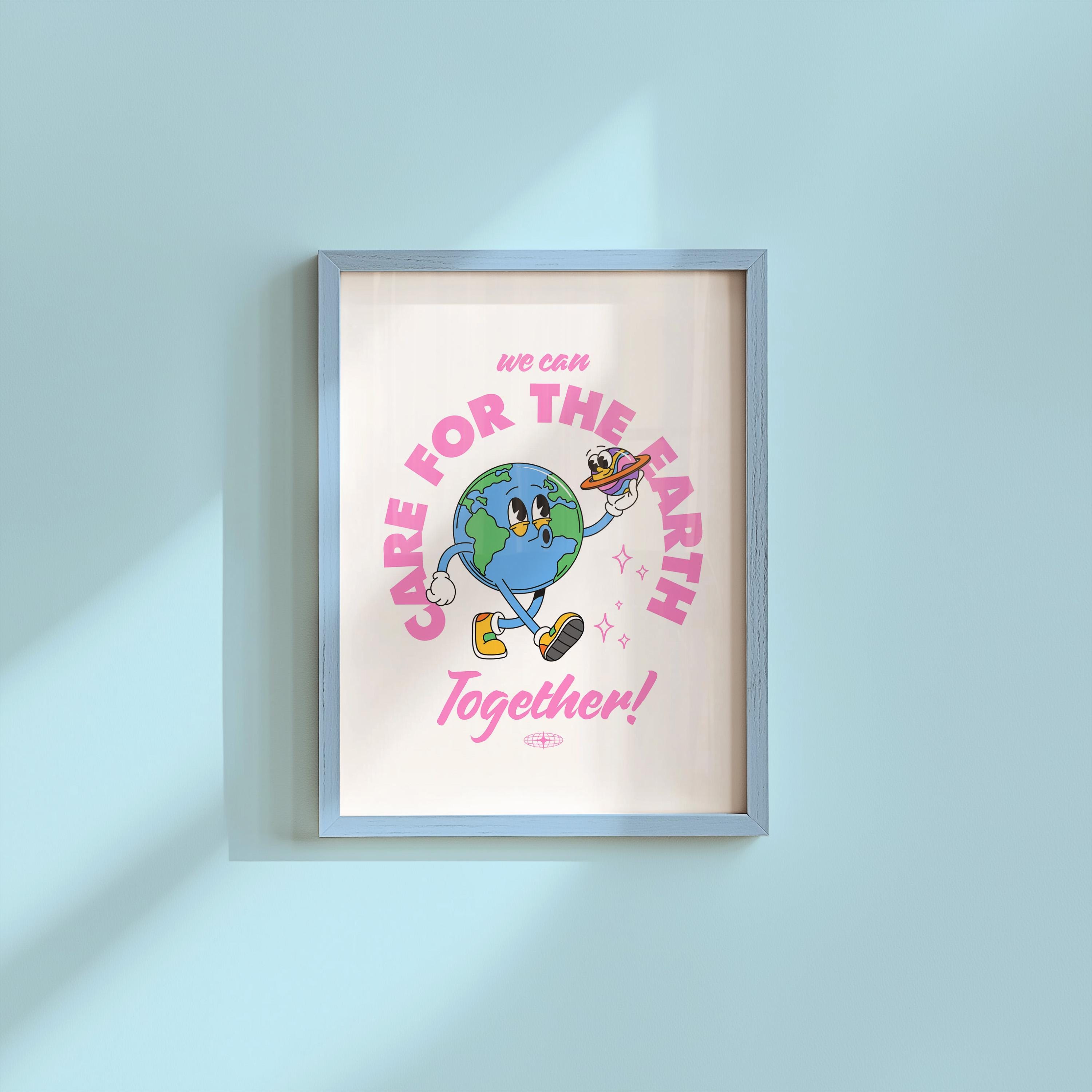 Care For The Earth Digital Art Print