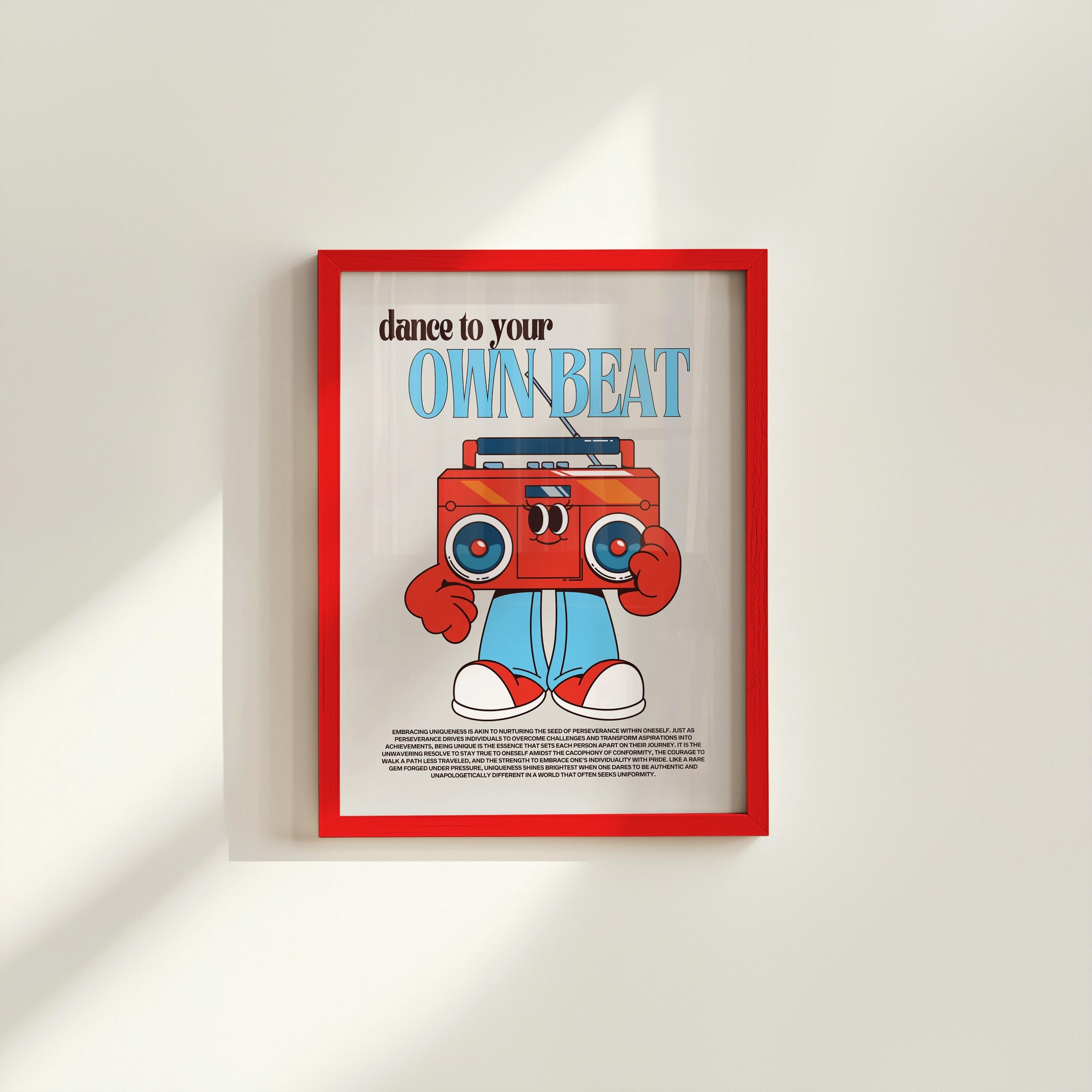 Dance to Your Own Beat Digital Art Print