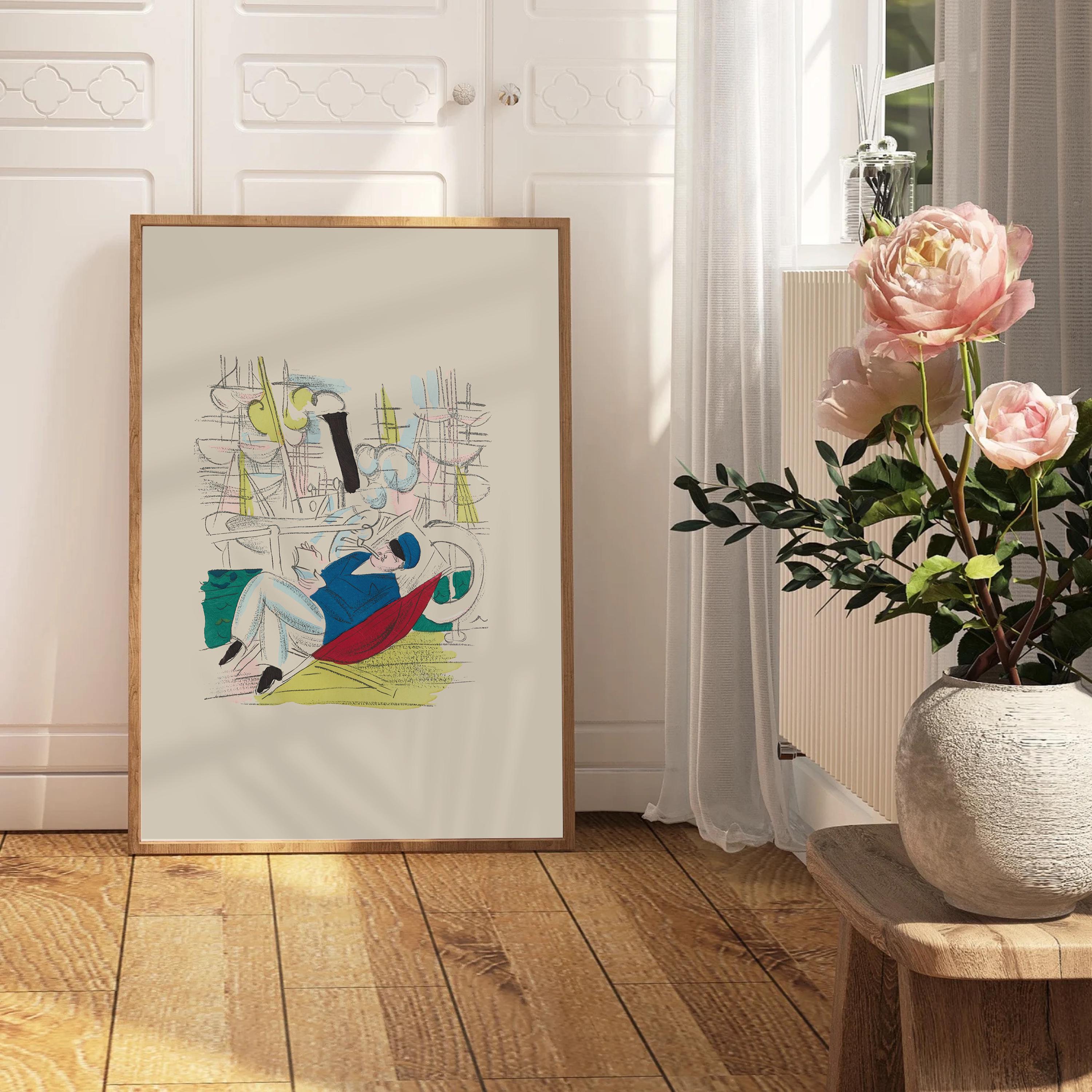 Sailor Vintage Digital Art Print