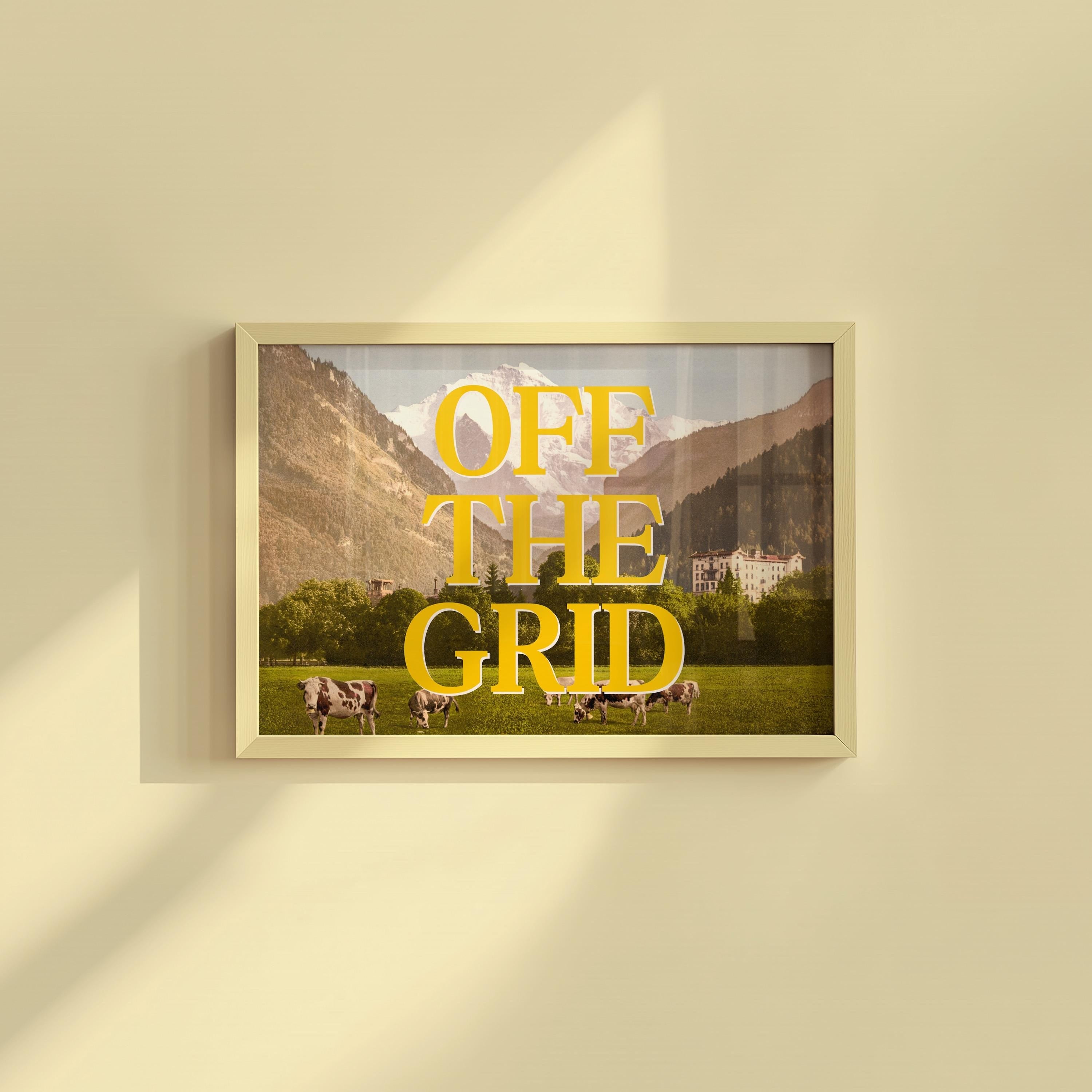 Off the Grid Digital Art Print