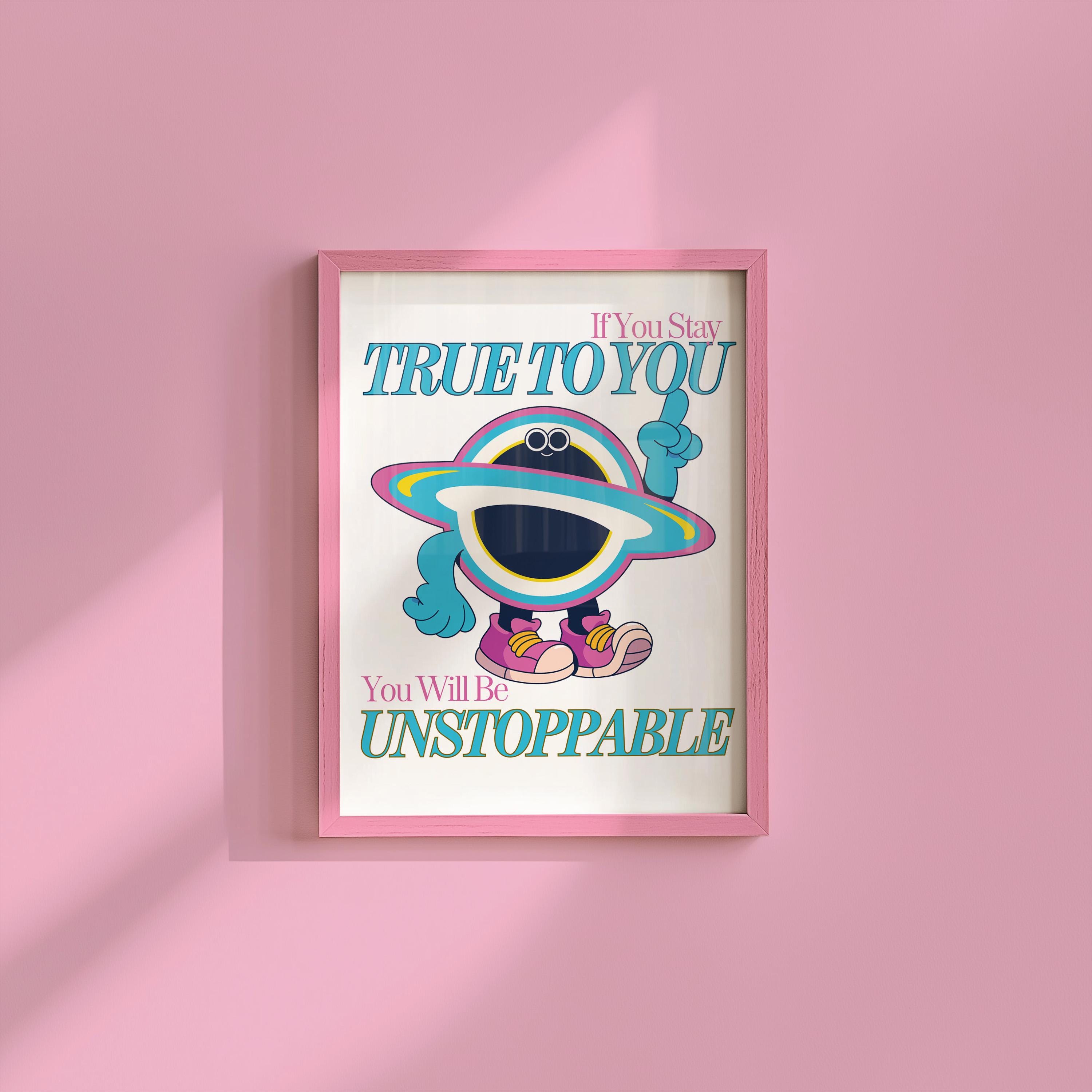True To You Digital Art Print