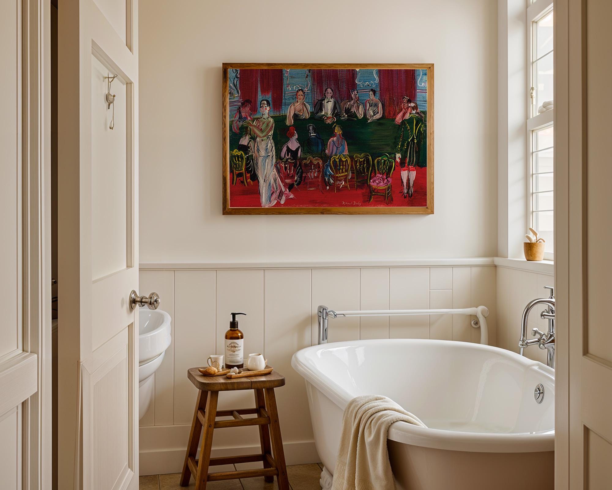 Abstract Music Wall Art | Maximalist Decor | Violin Opera Painting | Vintage Painting Downloadable Print | Fauvist Art Print, Abstract Decor
