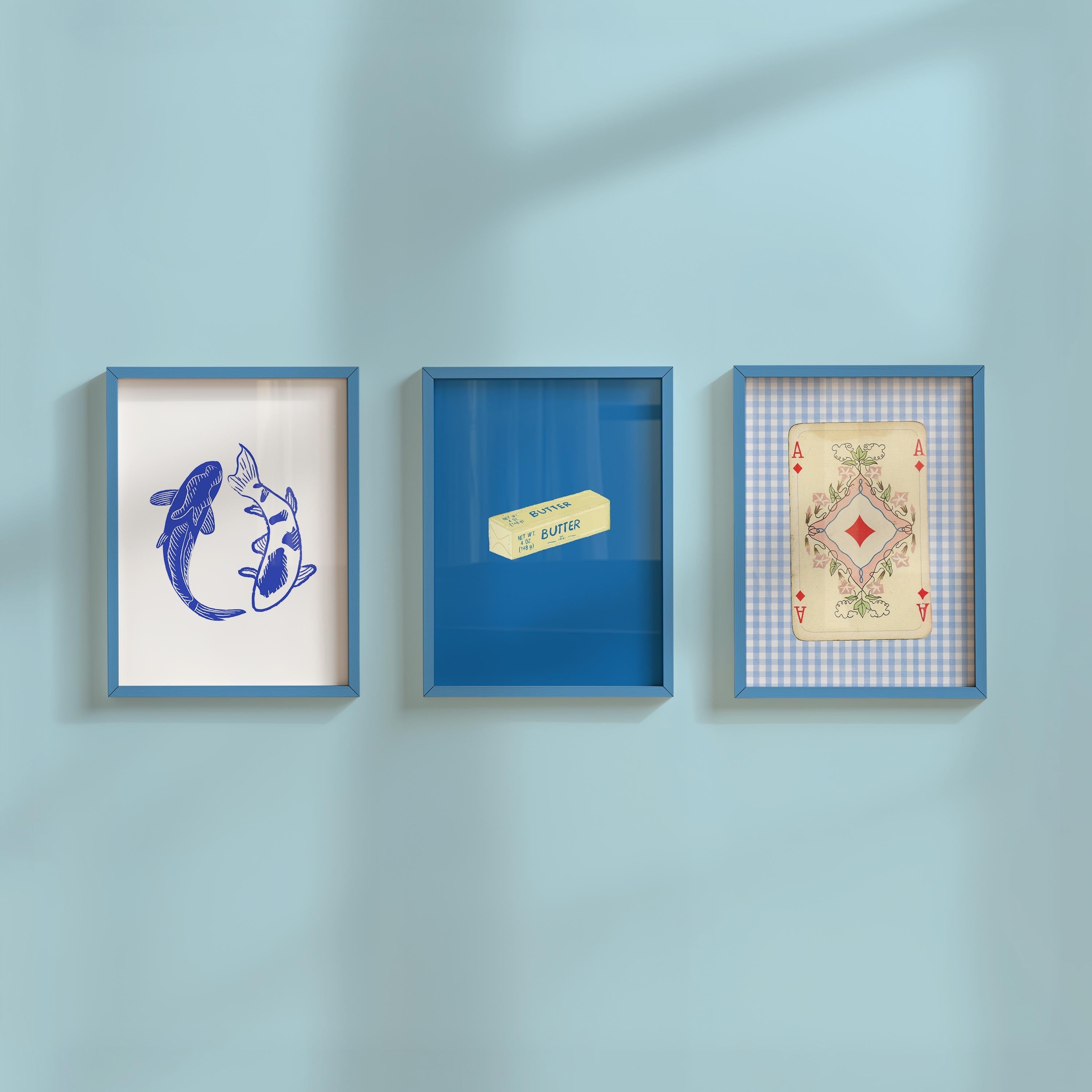 Set of 3 Gallery Wall Digital Art Prints