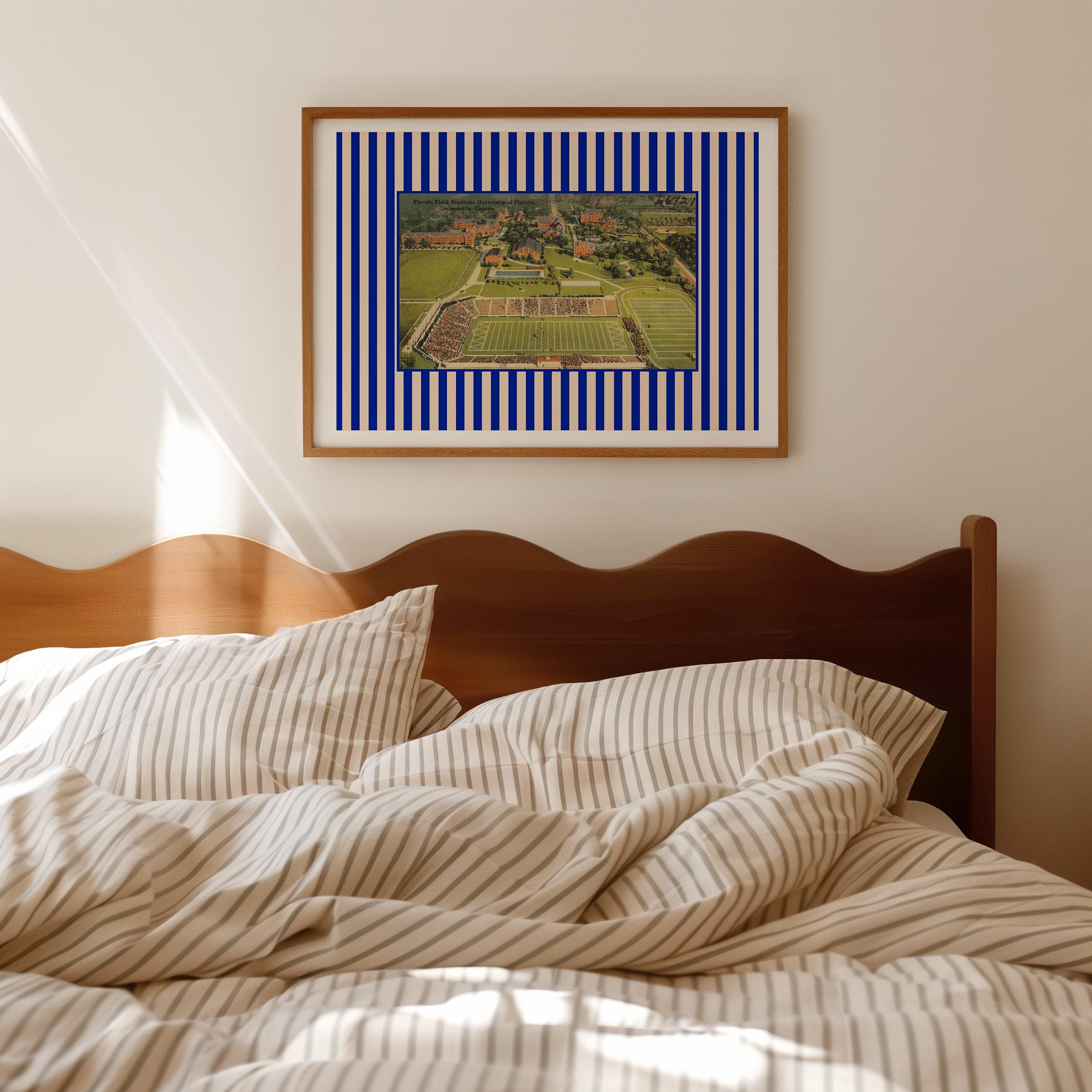 Gainesville, FL Artwork, University of FL Art Print, Gainesville, FL Wall Art, Housewarming Gift, Wedding Gift, Dorm decor, Student Gifts