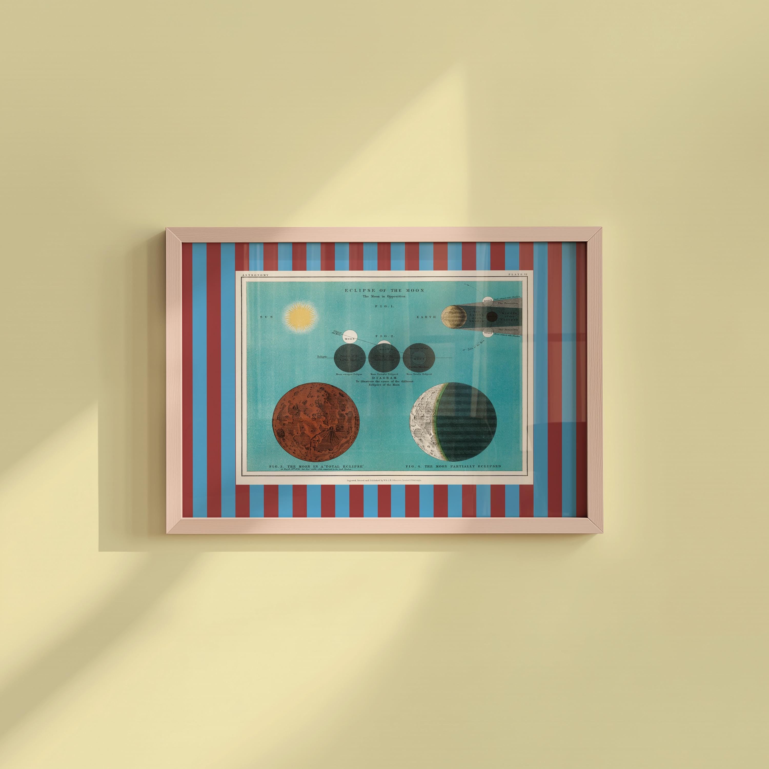 Planets Nursery Art Print: Eclectic Kids Room Decor (Digital Download)