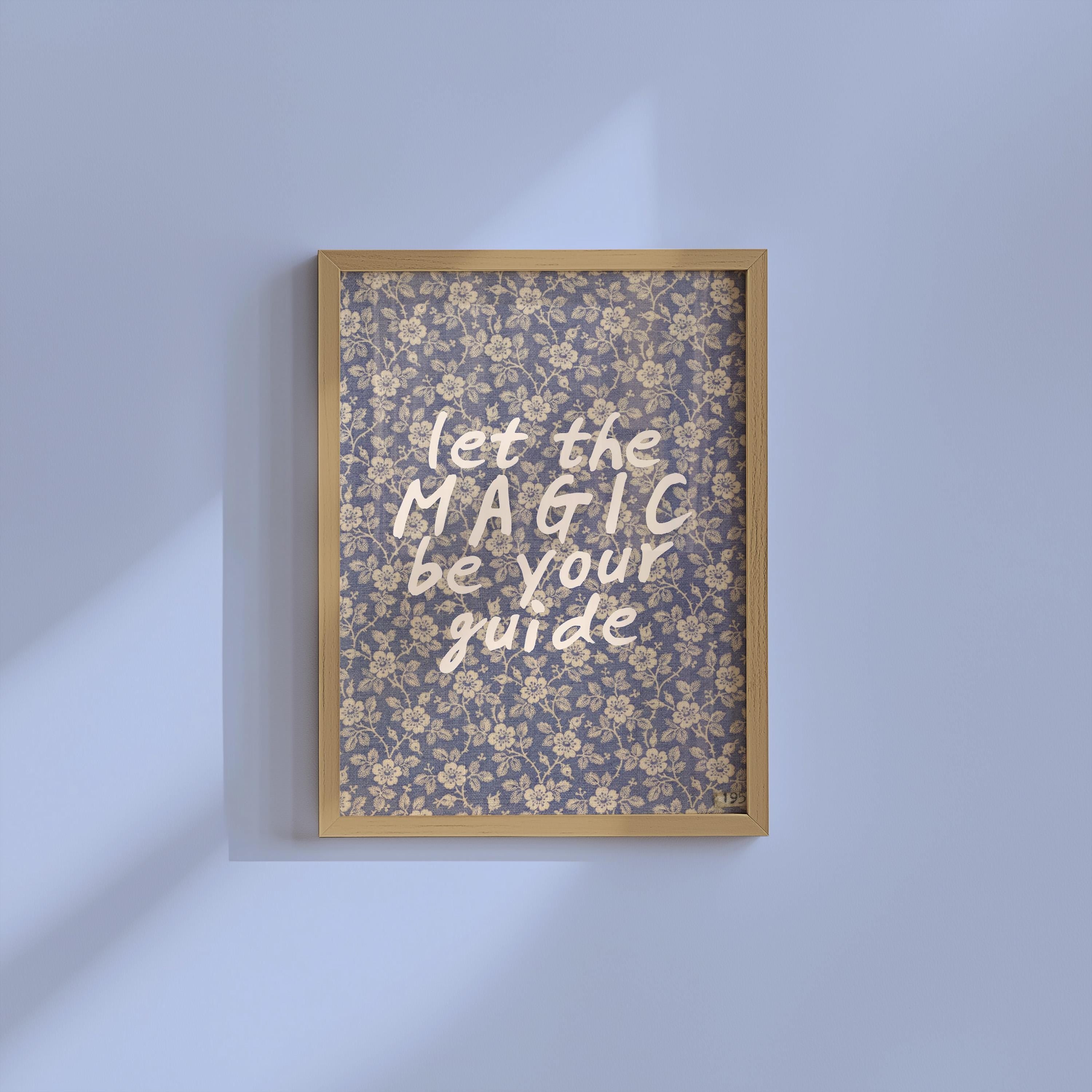 Let the magic be your guide, Nursery Wall Decor, For Children's Room, Birthday Gifts, Christmas, Bright Colorful Animal Artwork, Boys/Girls