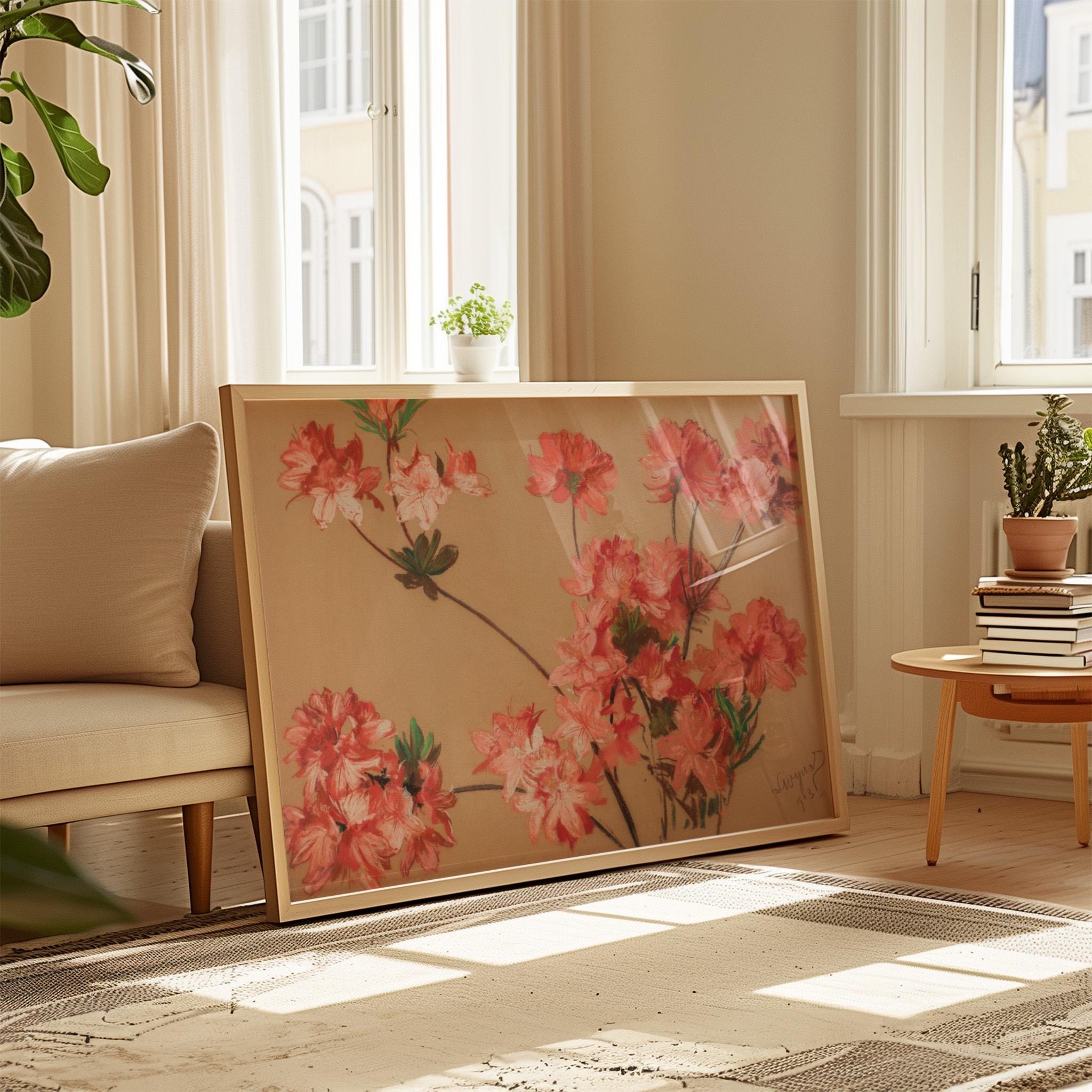 Pink Asaela Horizontal Art Print (Digital Download)