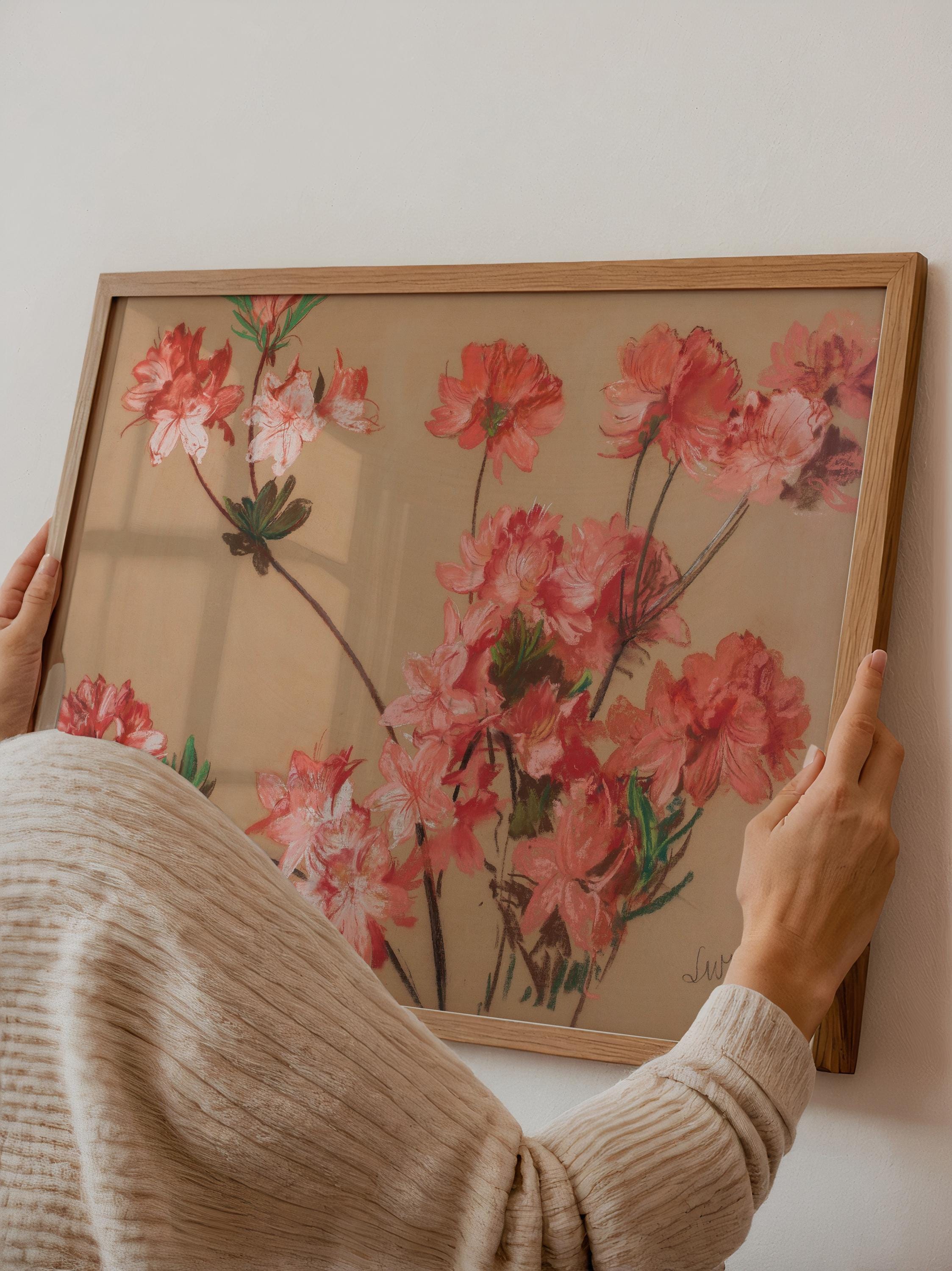Pink Asaela Horizontal Art Print (Digital Download)