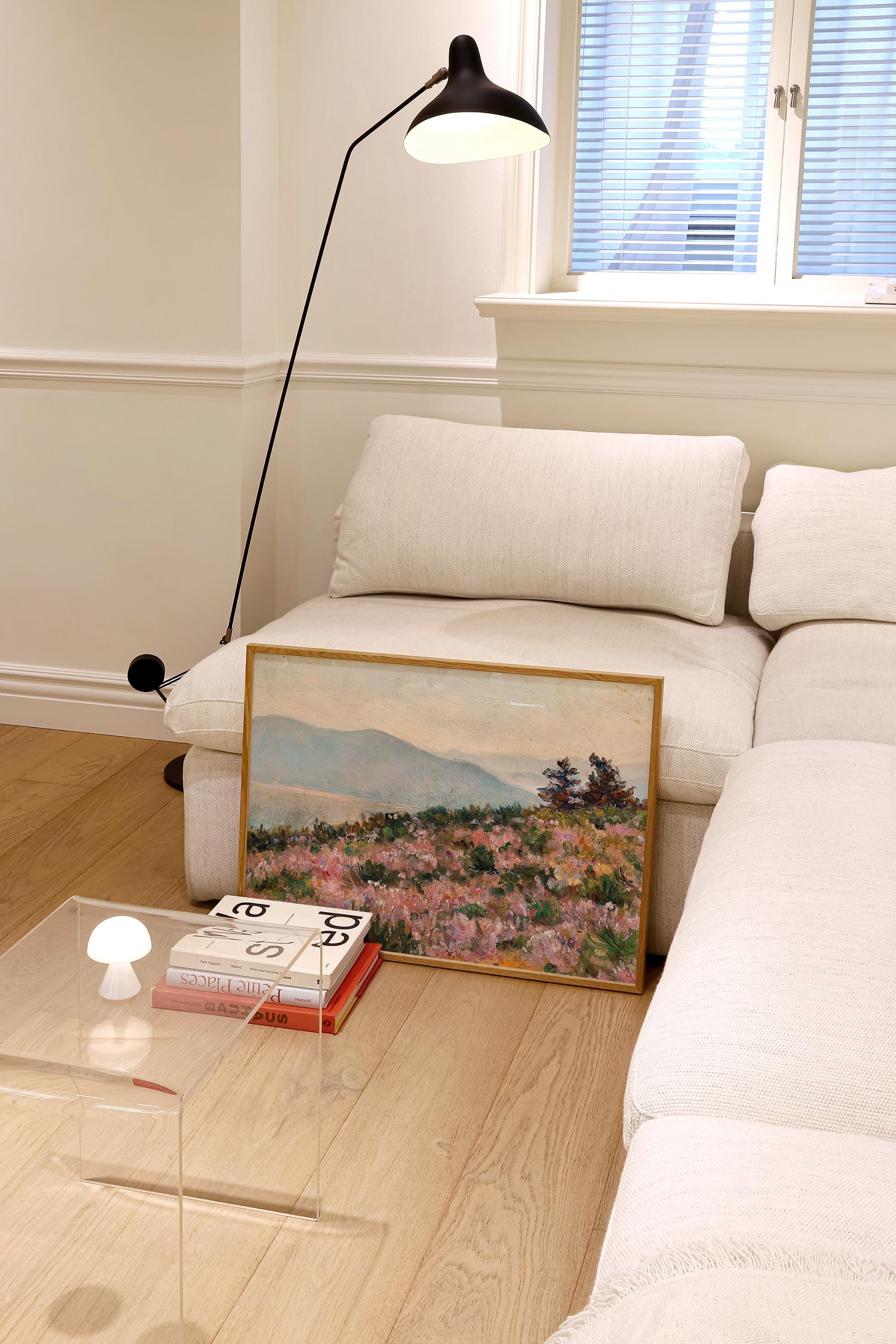 Heather in Bloom Horizontal Art Print (Digital Download)