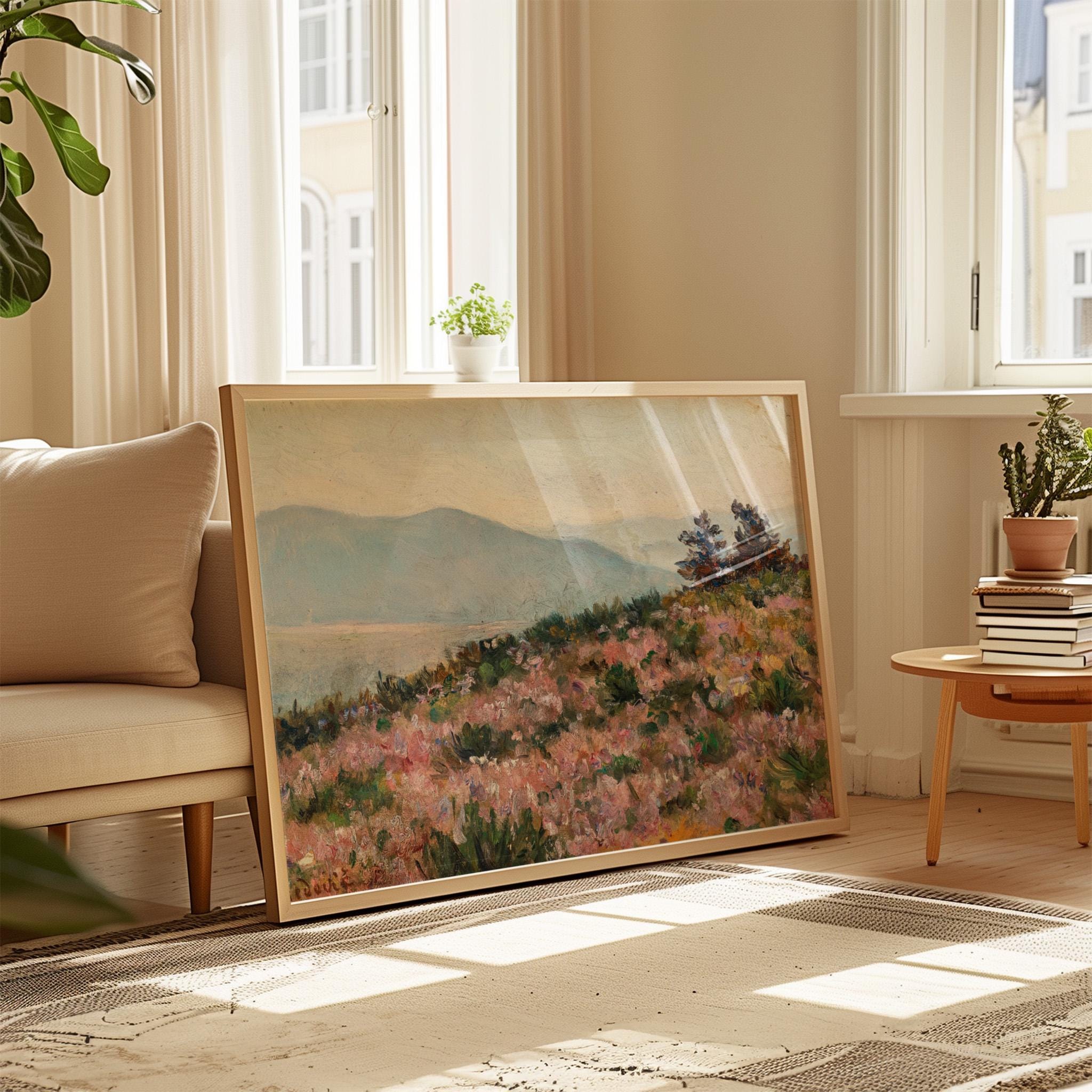 Heather in Bloom Horizontal Art Print (Digital Download)