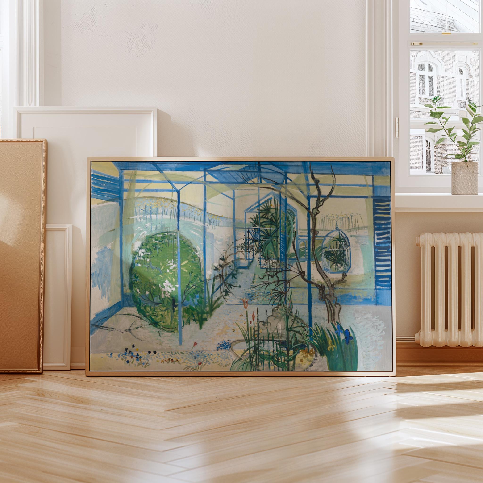 Greenhouse Horizontal Art Print Digital Download for Home Decor