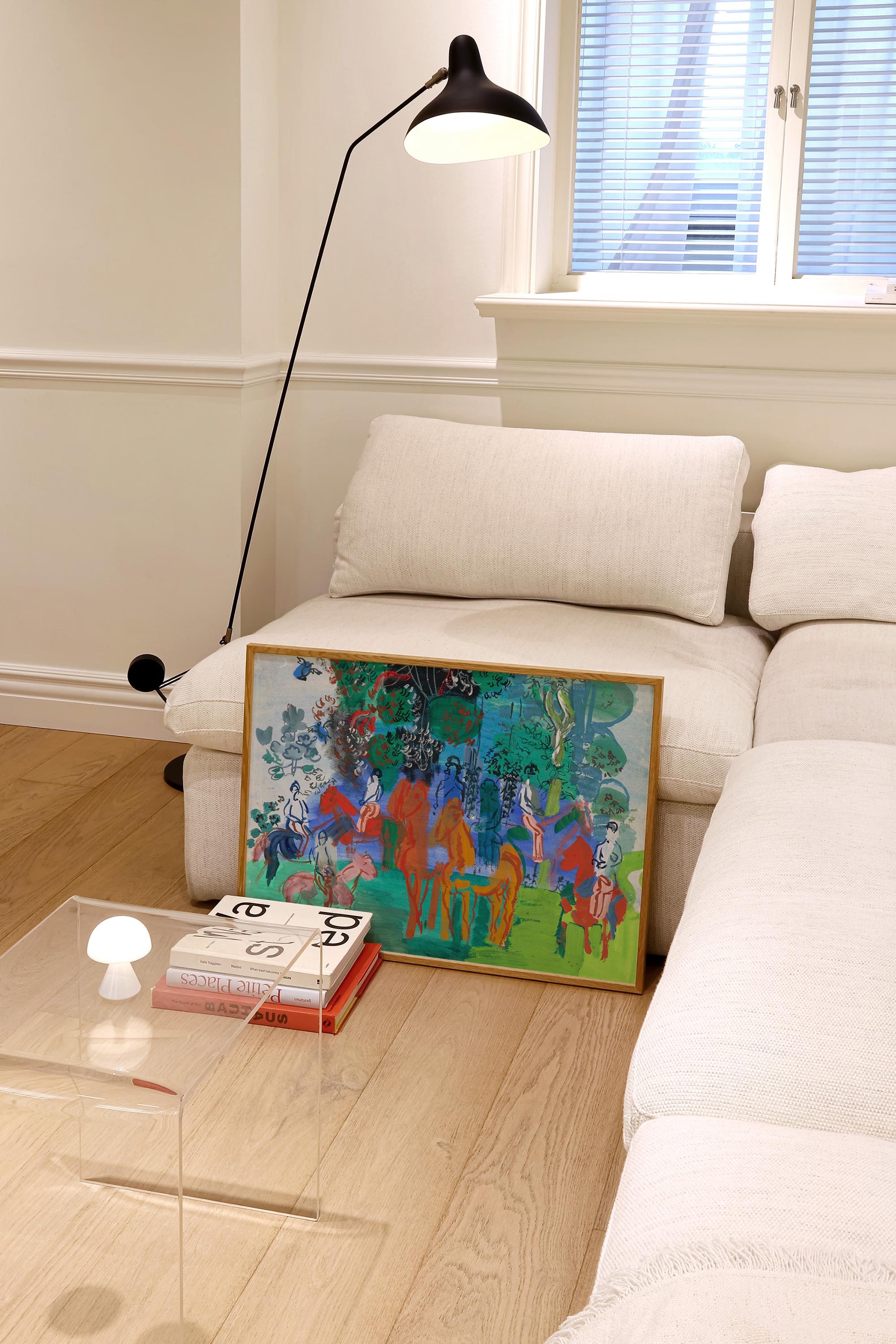Cavaliers Sous Bois Horizontal Art Print Digital Download