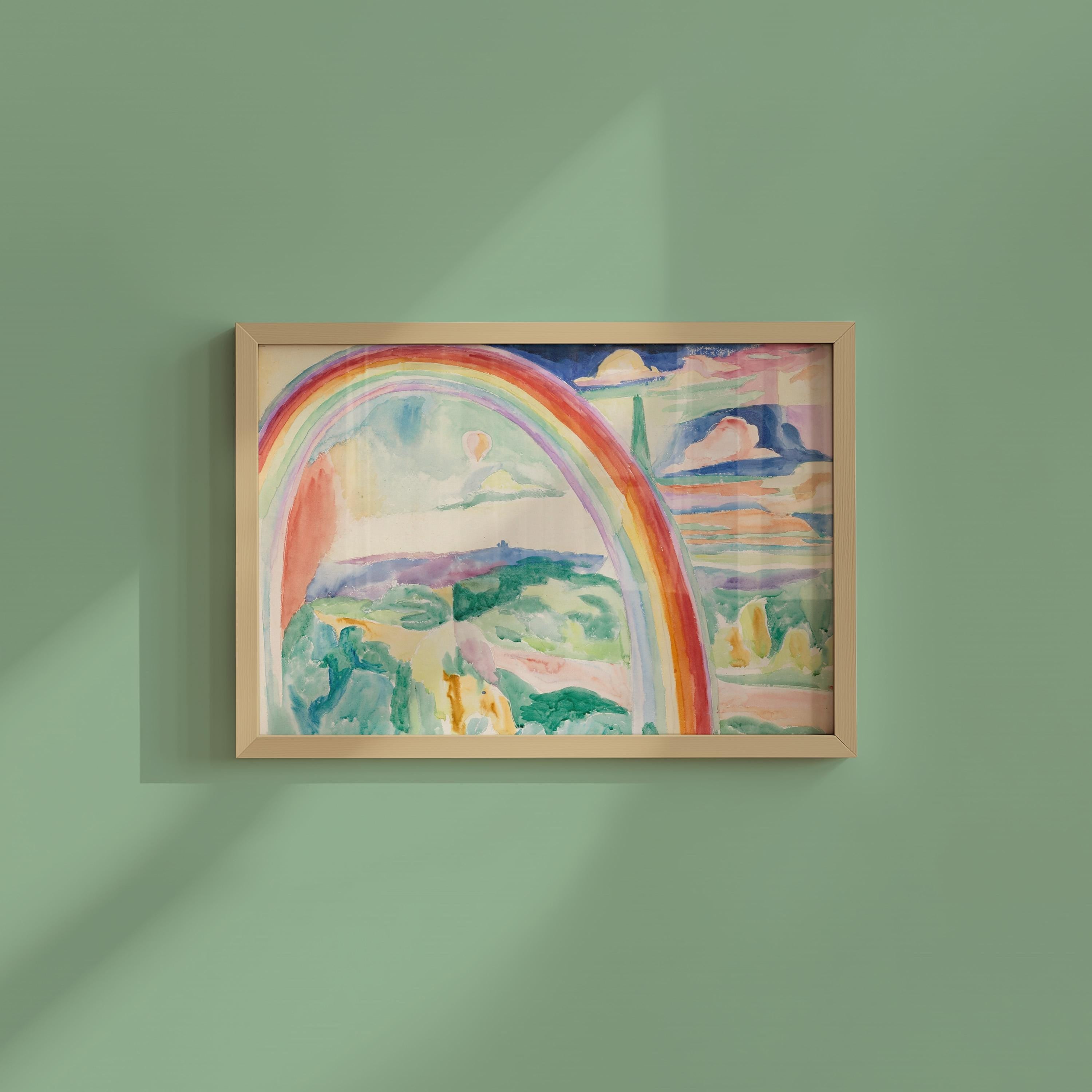 Arc-En-Ciel Horizontal Art Print (Digital Download)