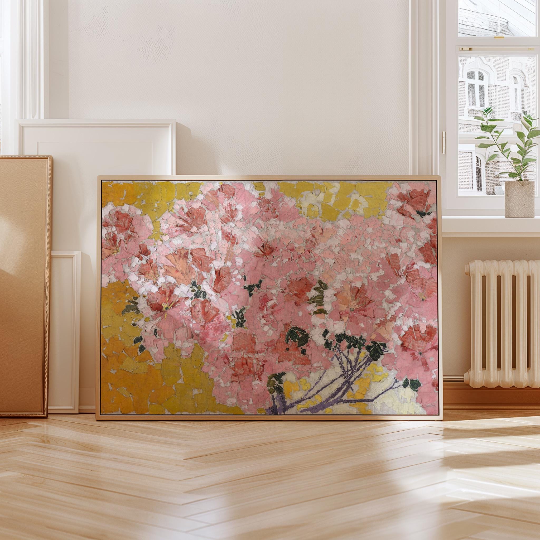 Blooming Azaleas Horizontal Art Print (Digital Download)