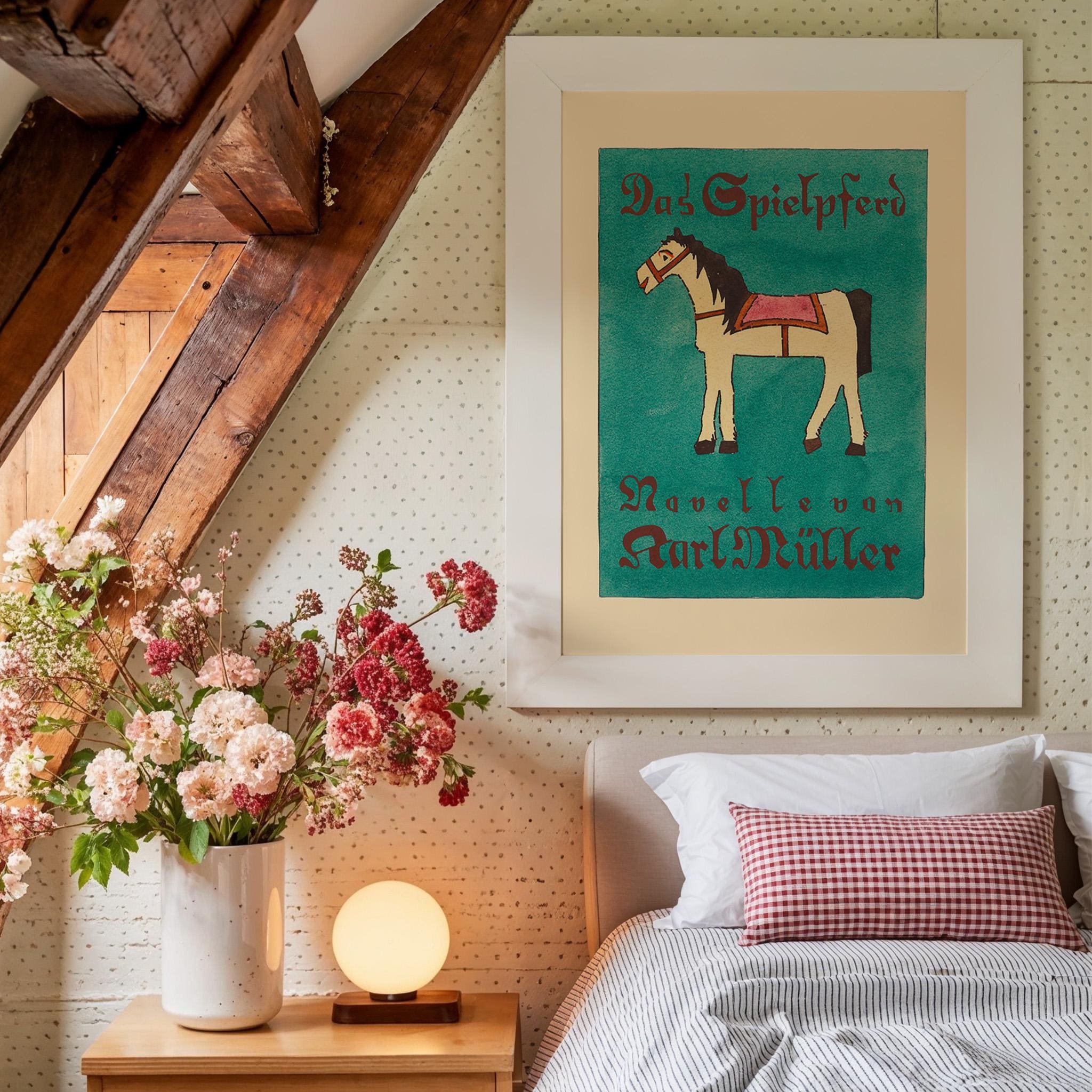 Das Spielpferd Novelle Vertical Art Print Digital Download
