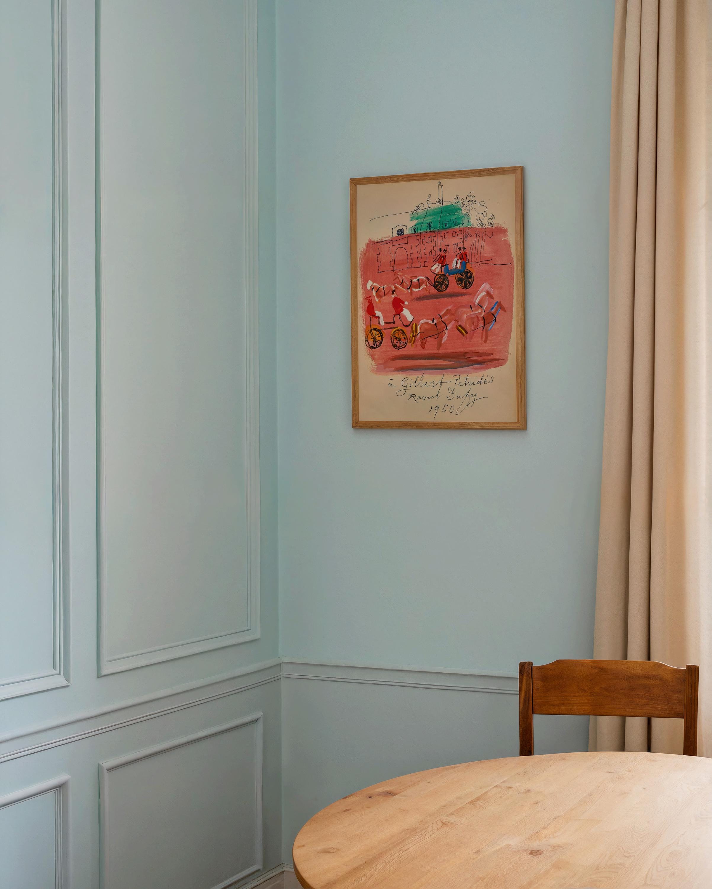 Attelages devant le haras du pin Vertical Art Print Digital Download