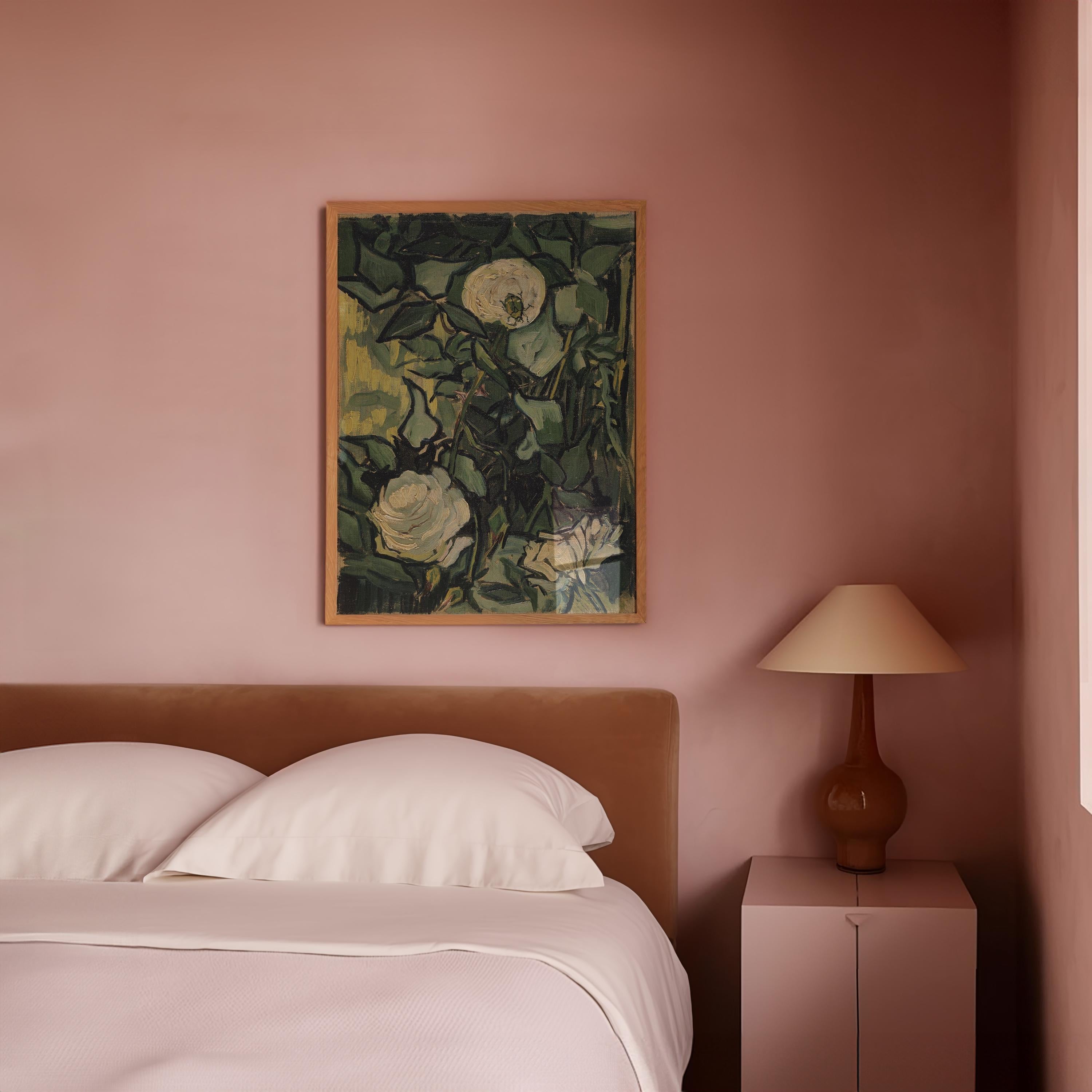 Roses Vertical Art Print Digital Download