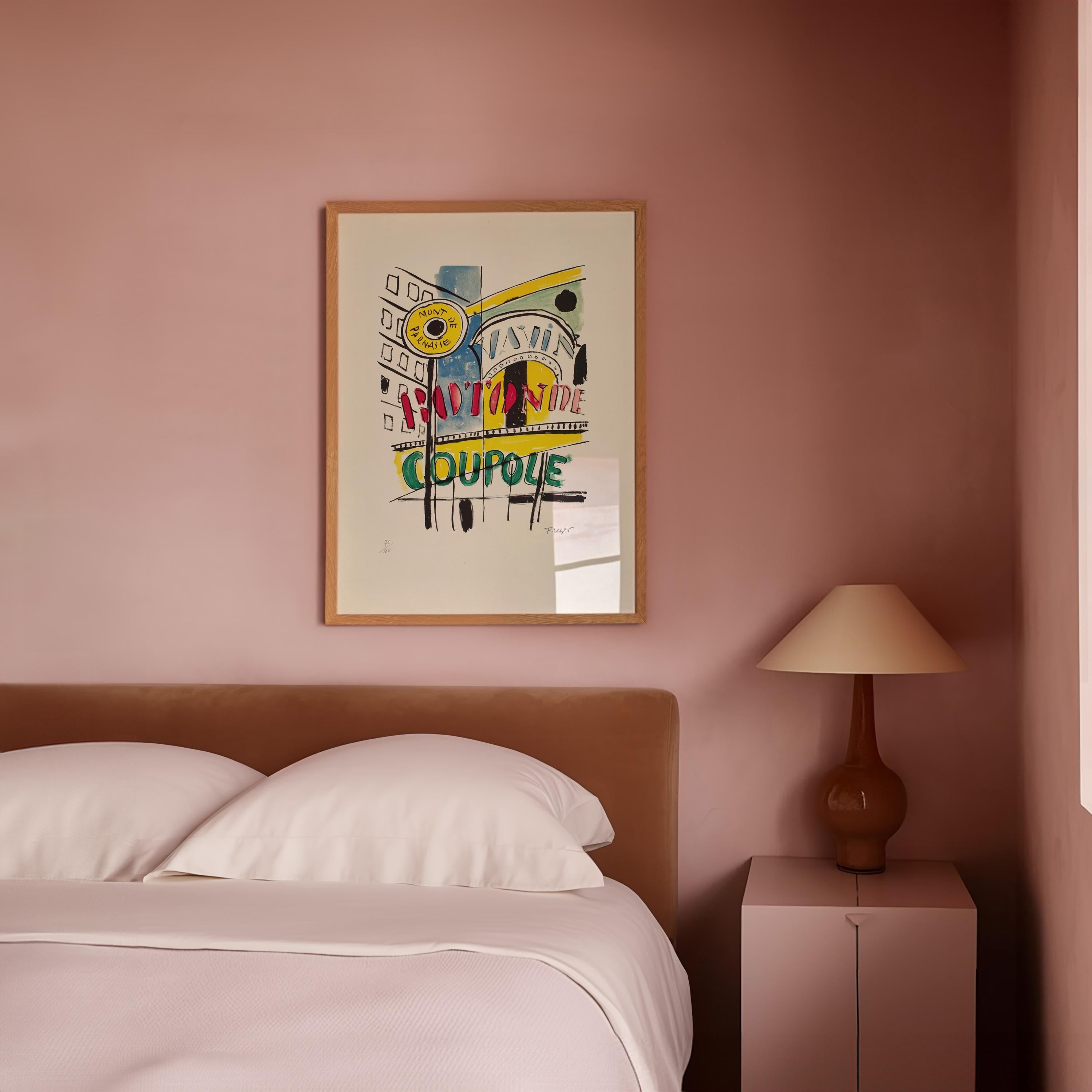 Montparnasse Vertical Art Print
